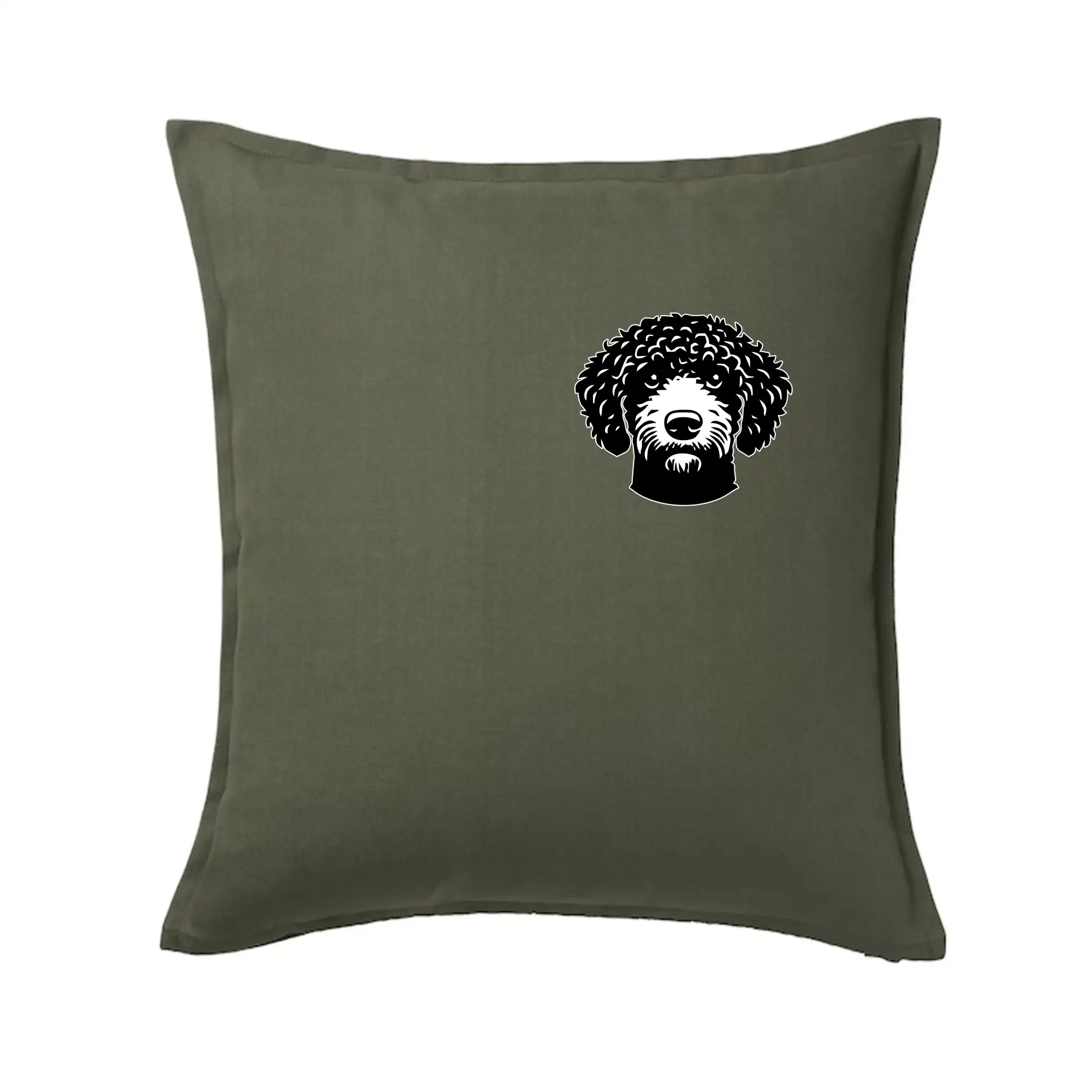 Ostatné psie plemená - Lagotto romagnolo hlava na prsníku - Vankúš 50x50