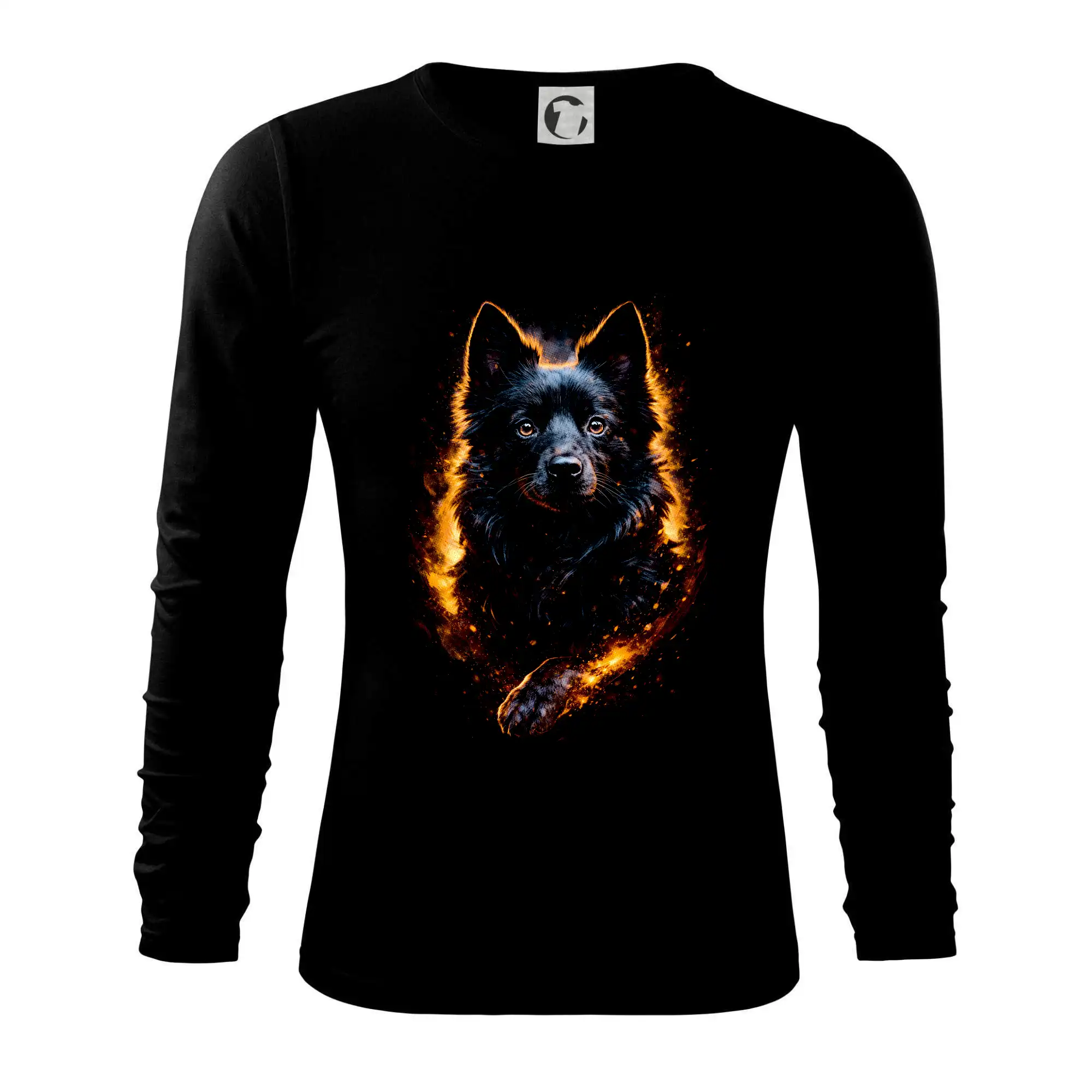 Ostatné psie plemená - Obrázok poltón Šiperk - Tričko s dlhým rukávom FIT-T long sleeve