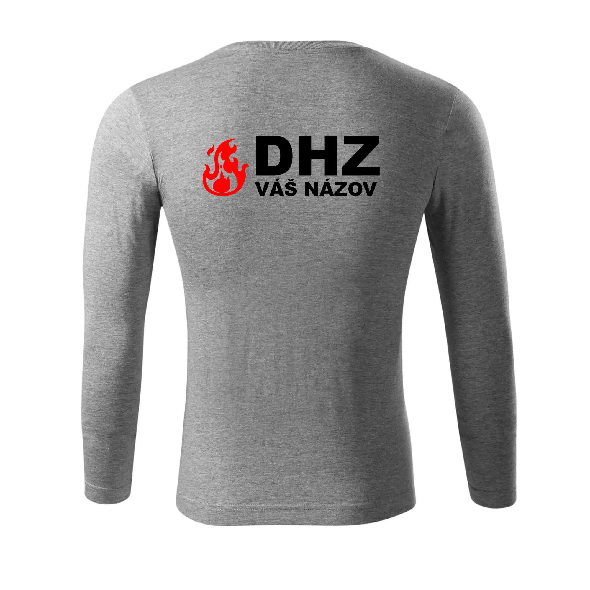 DHZ (oheň, firesport, názov sboru - vlastný nápis)