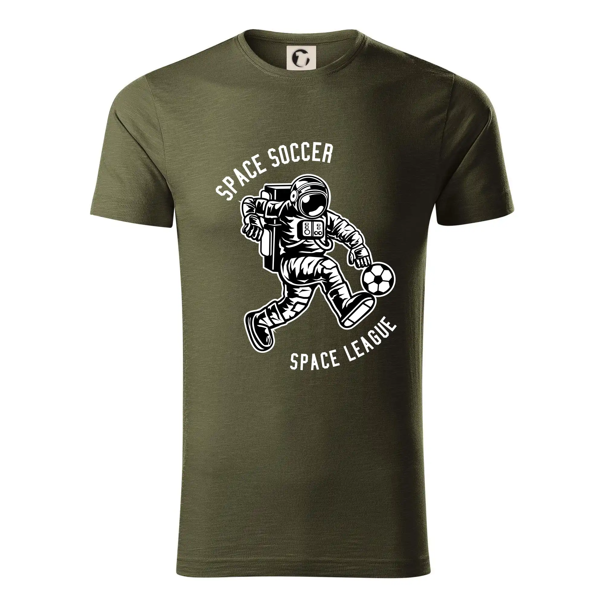 Tričká pre futbalistov - Vesmírný fotbalista - Tričko z organickej bavlny