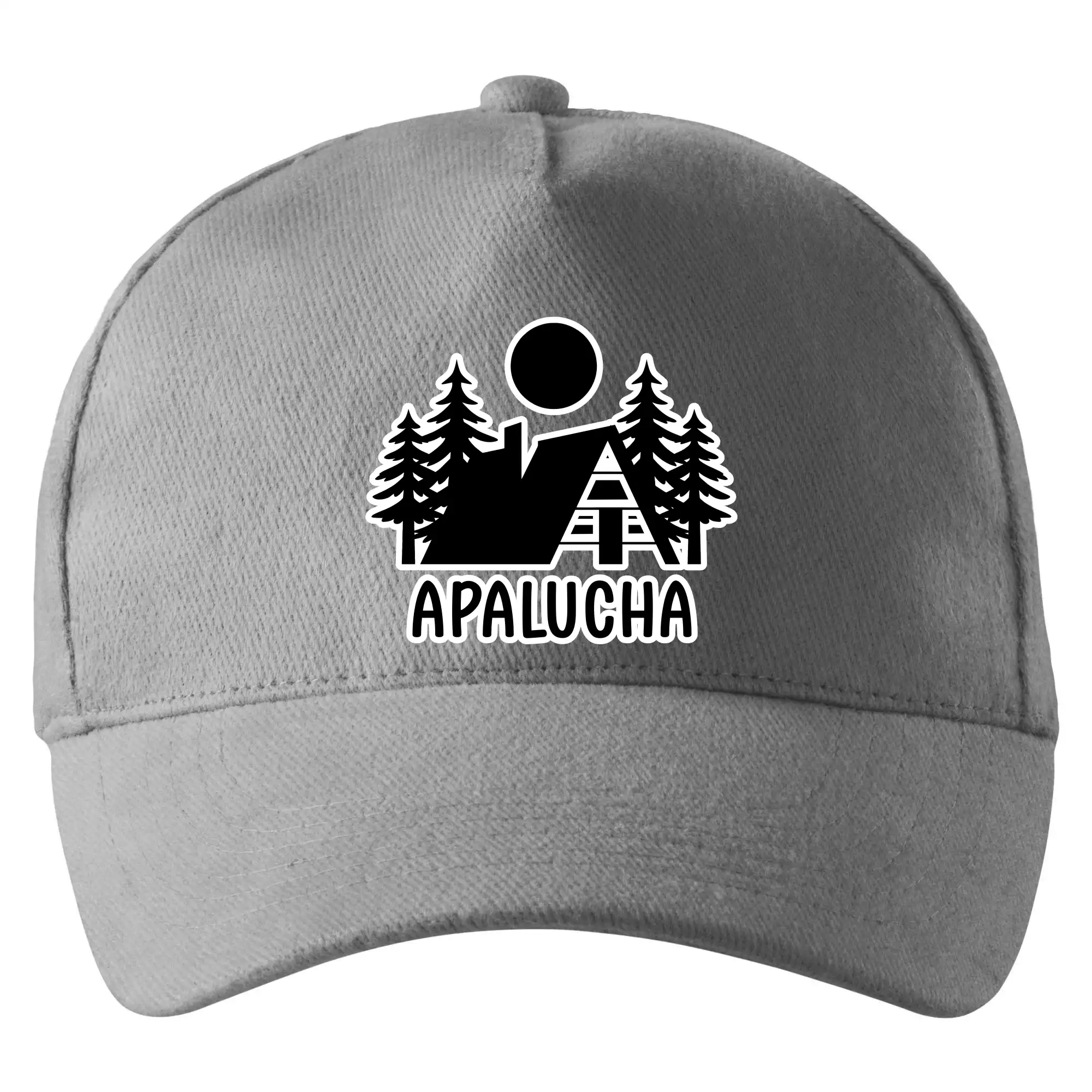 Rodinné tričká - Apalucha chalupa - Šiltovka so zahnutým šiltom a mosaznou sponou