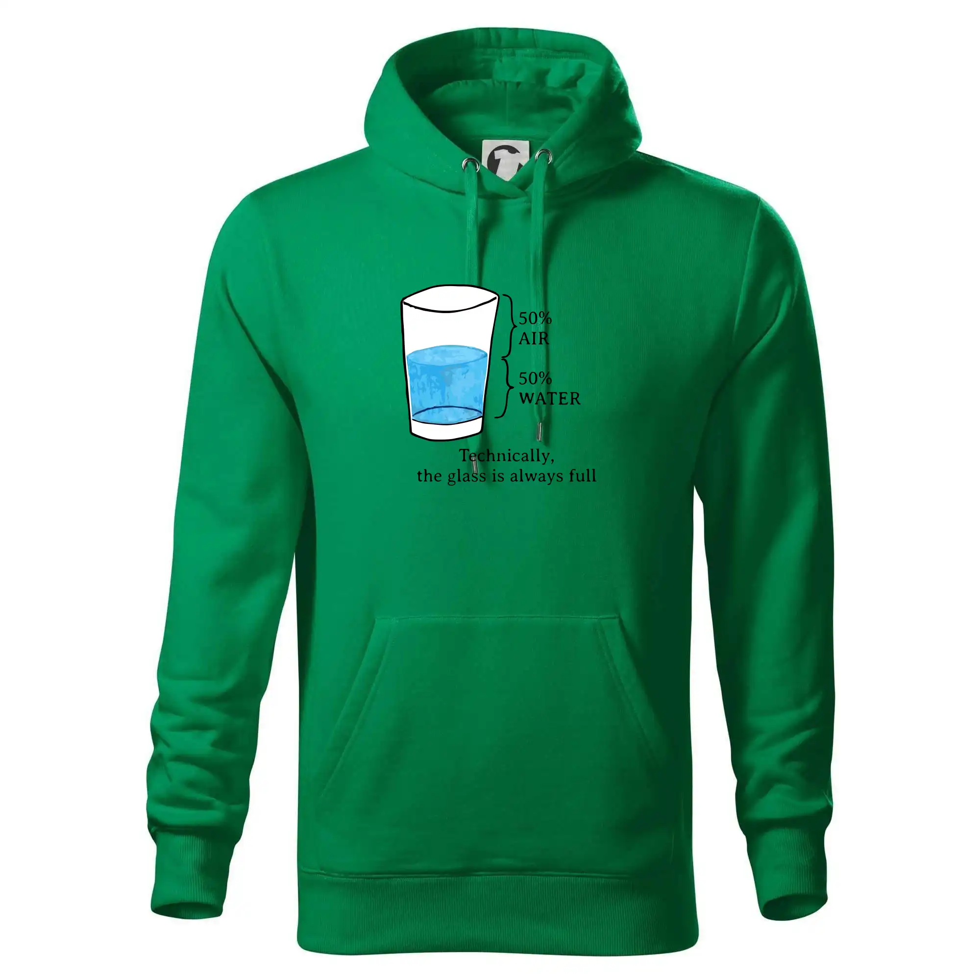 Technically, the glass is always full