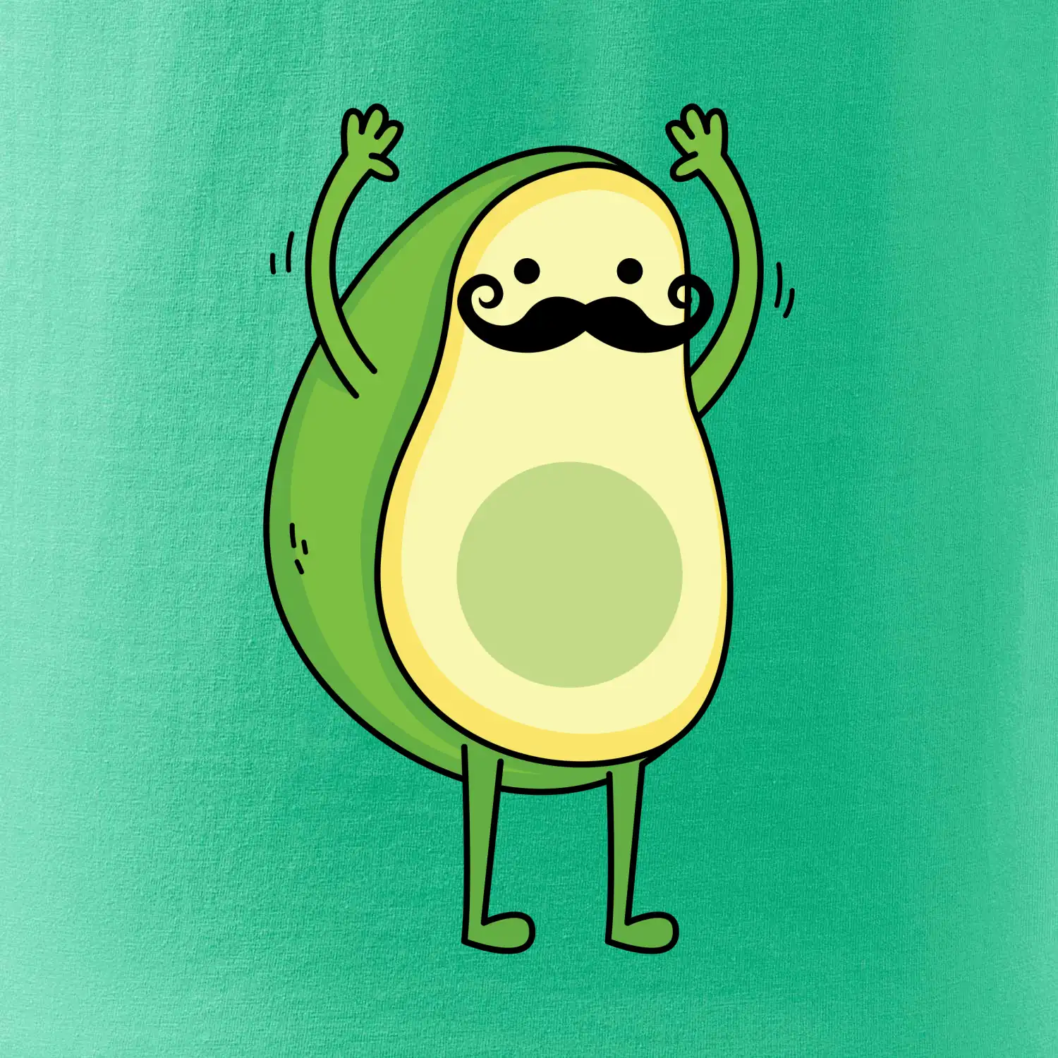 Párové triko - avokádo