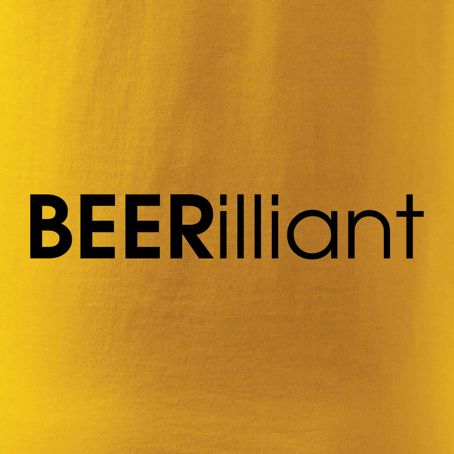 Pivní nápisy BEERrilliant