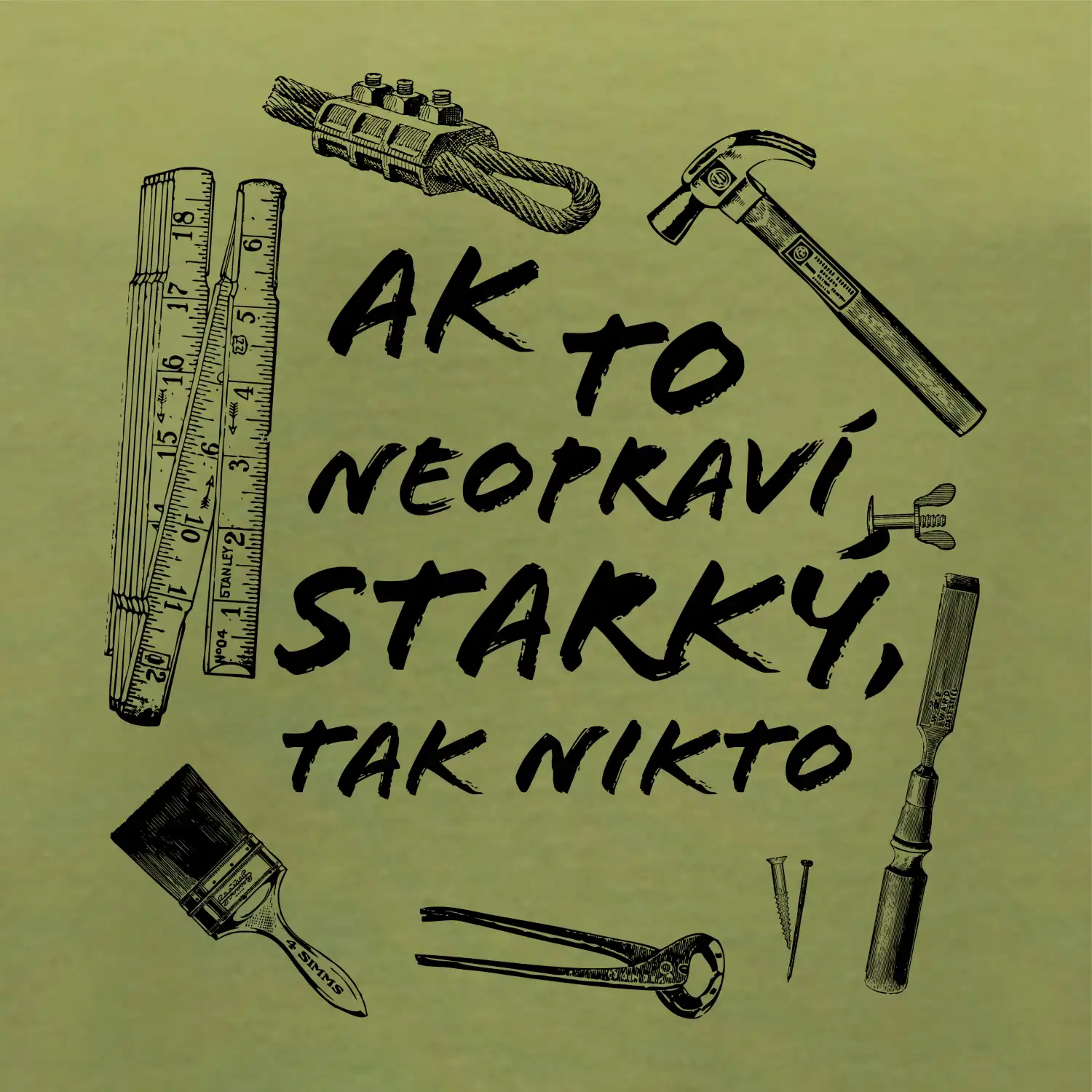 Ak to neopraví STARKÝ tak nikto čiernobiely
