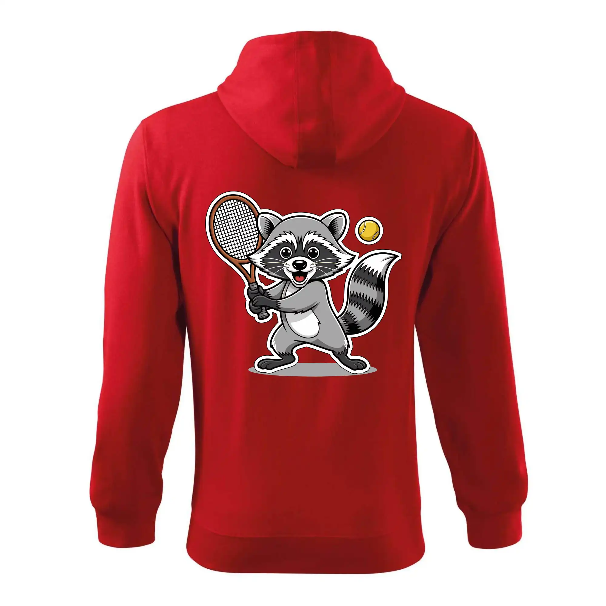 Mýval hraje tenis kreslený