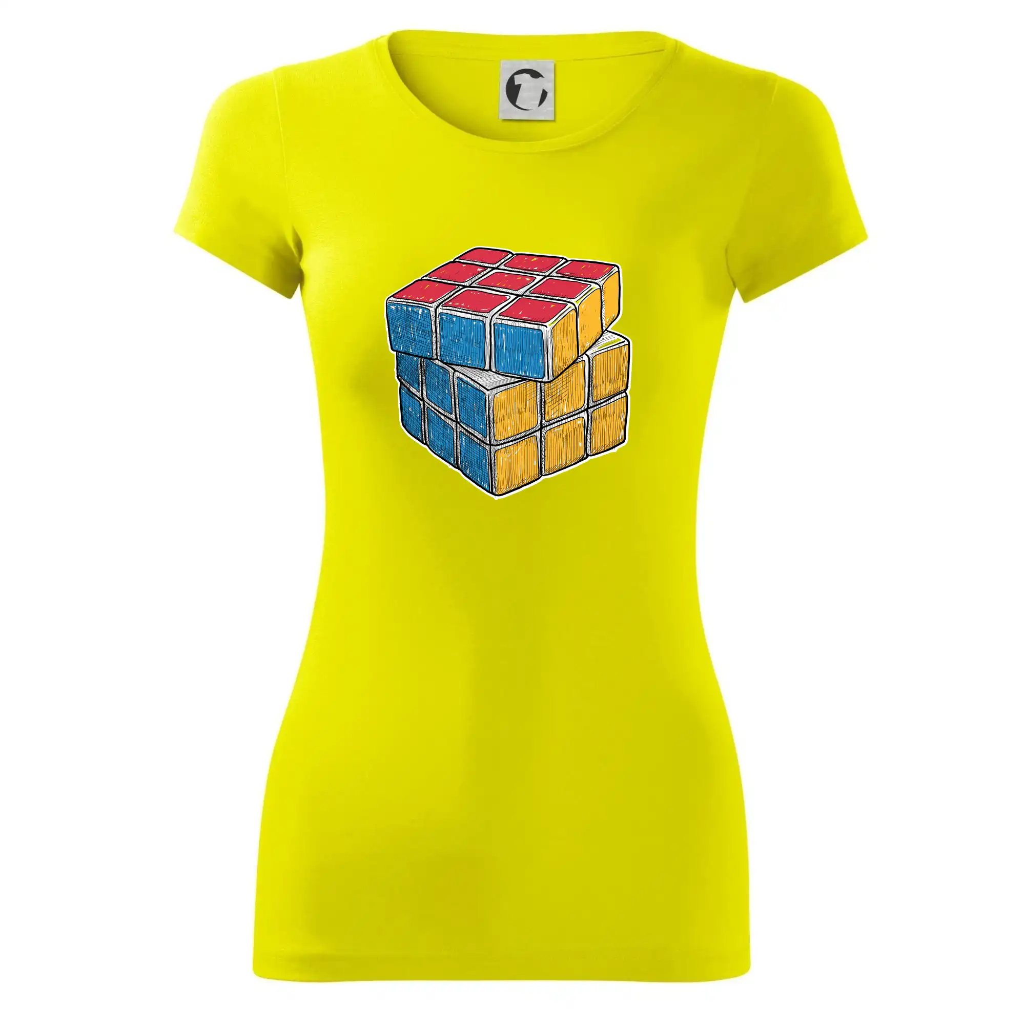 Rubikova kostka kreslená