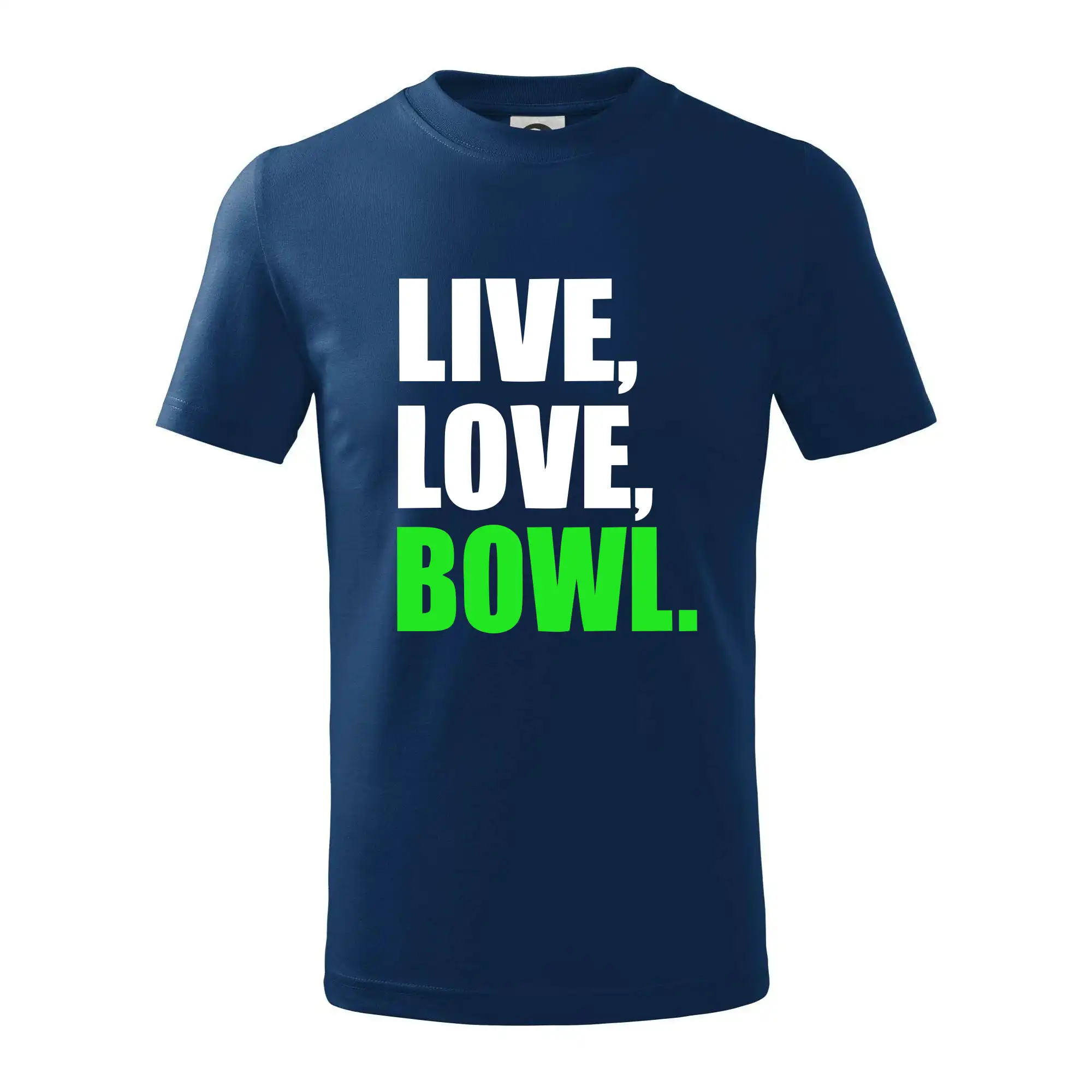 Tričká Bowling - Live, Love, Bowl - Tričko detské bavlnené