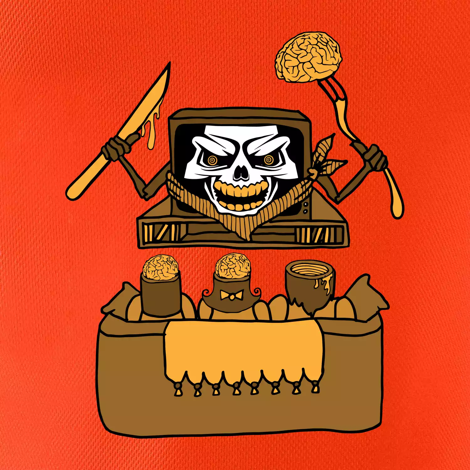 Mozkožrút - televízia (Pecka design) Mozkožrút - televízia (Pecka design)