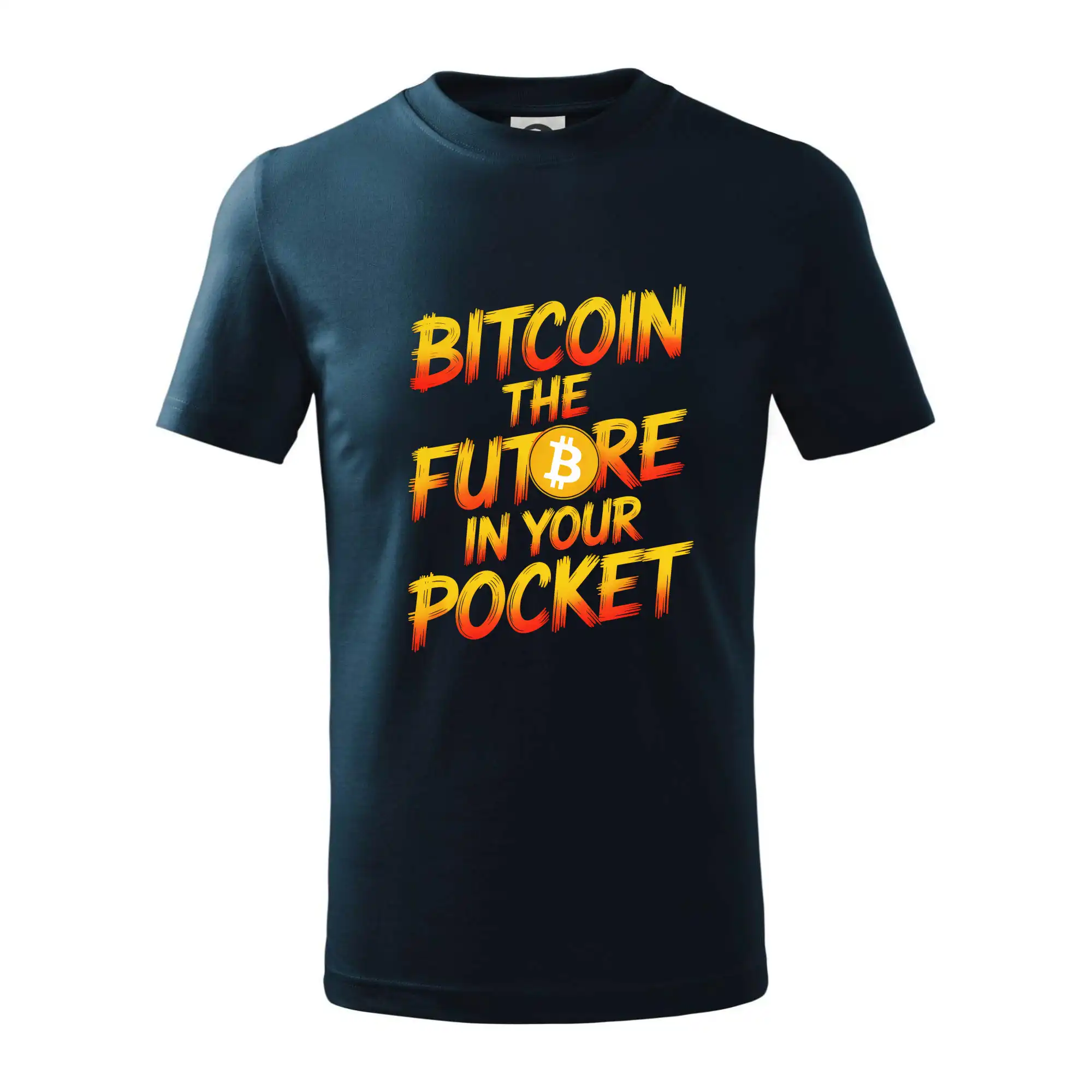 Bitcoin the future in your pocket - Tričko detské bavlnené
