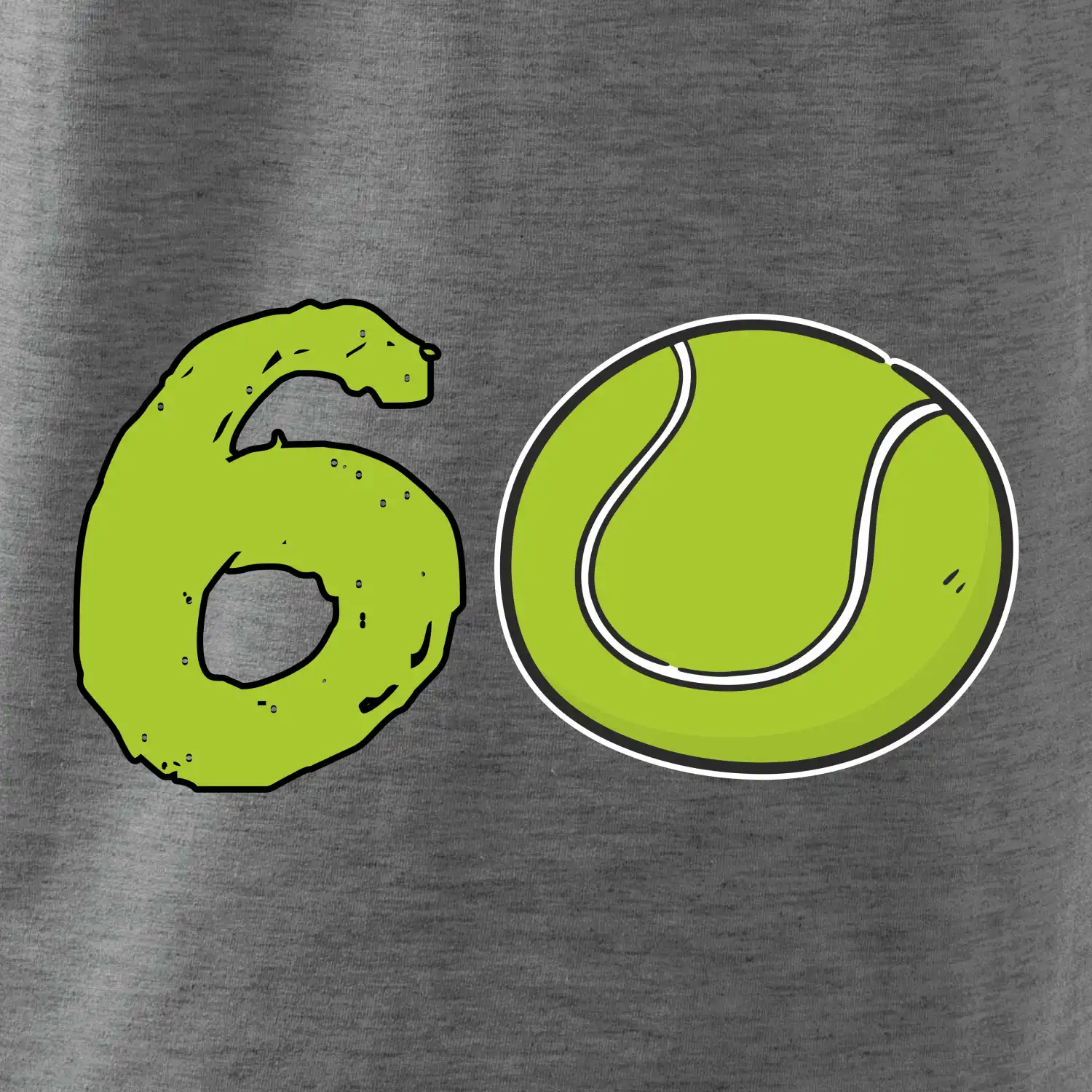 Tenis kulaté narozeniny 60