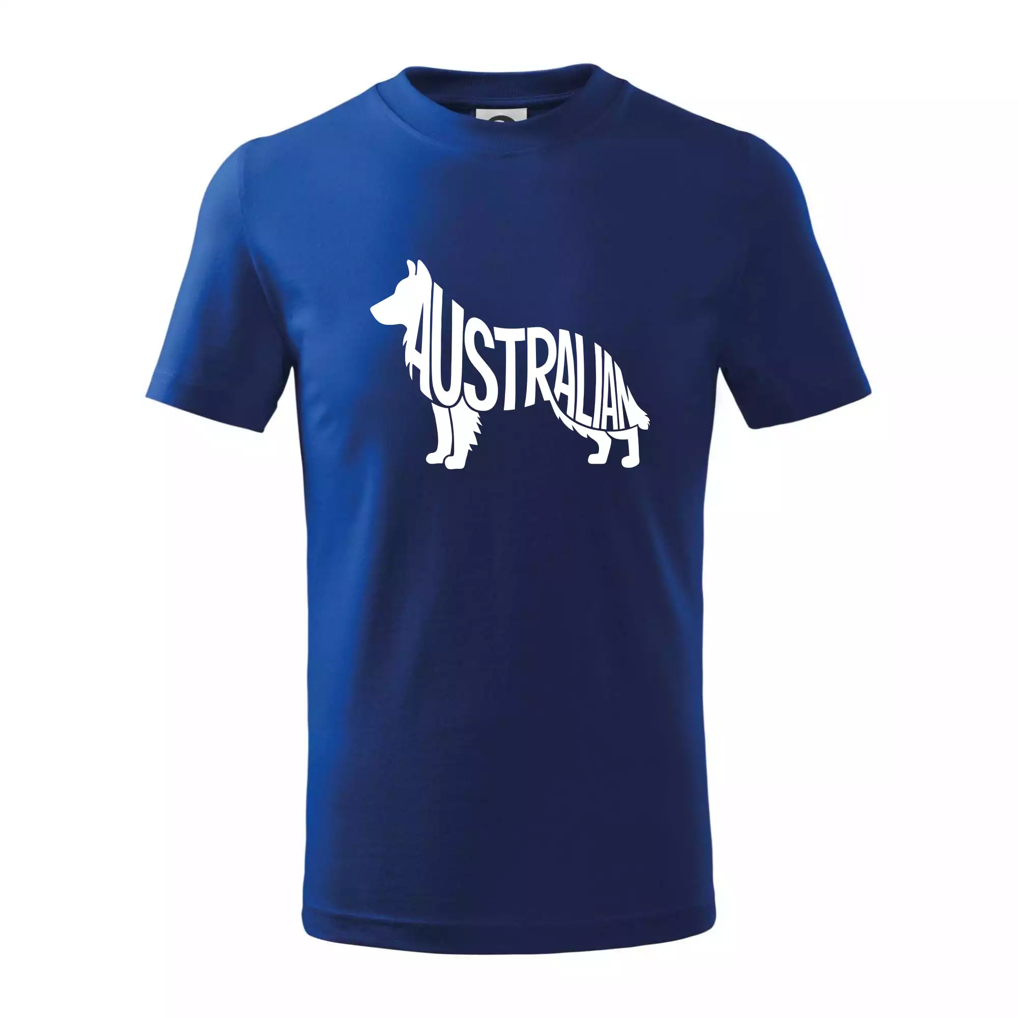 Australský Ovčák - nápis v těle