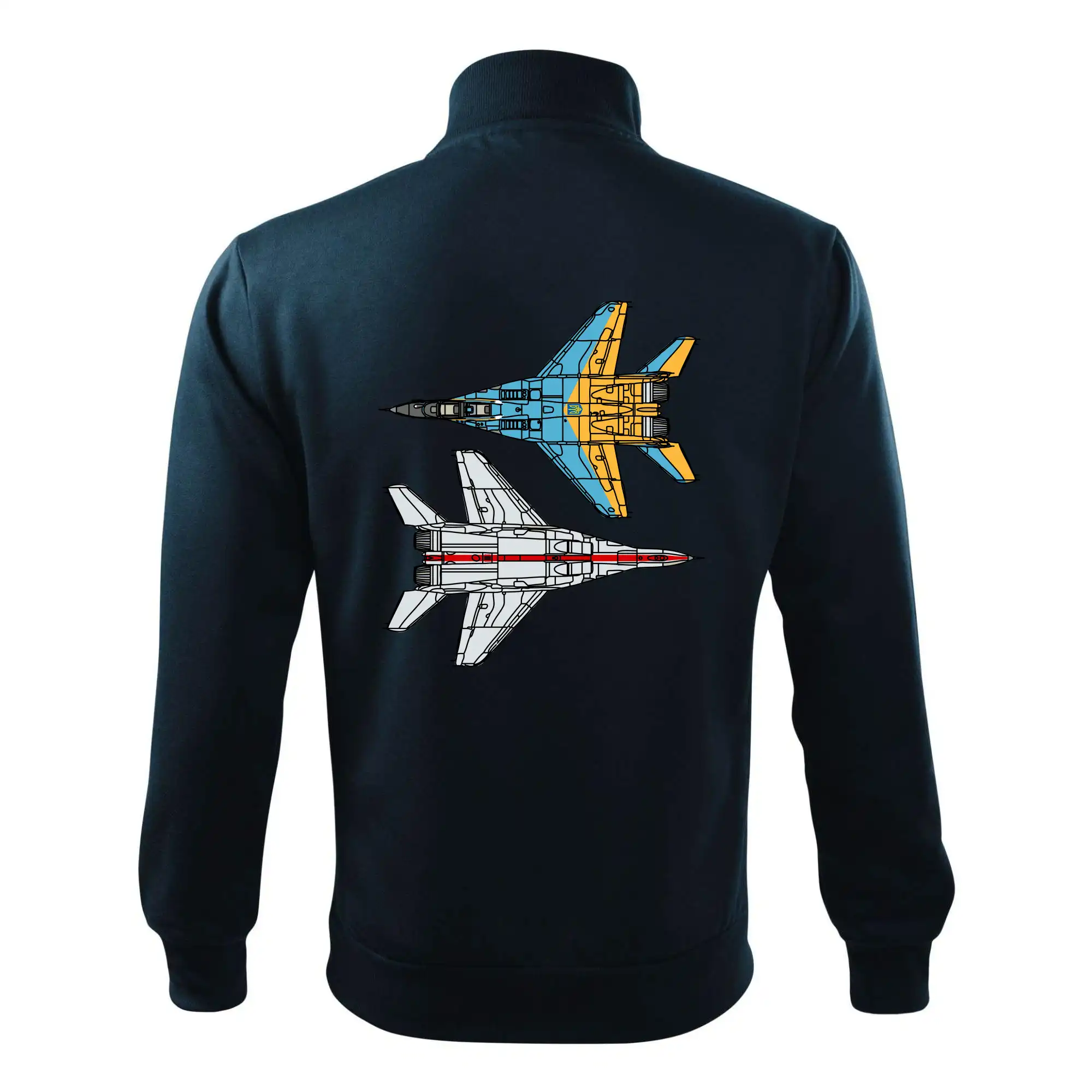 Mig 29 Fulcrum ze spoda a ze zhora