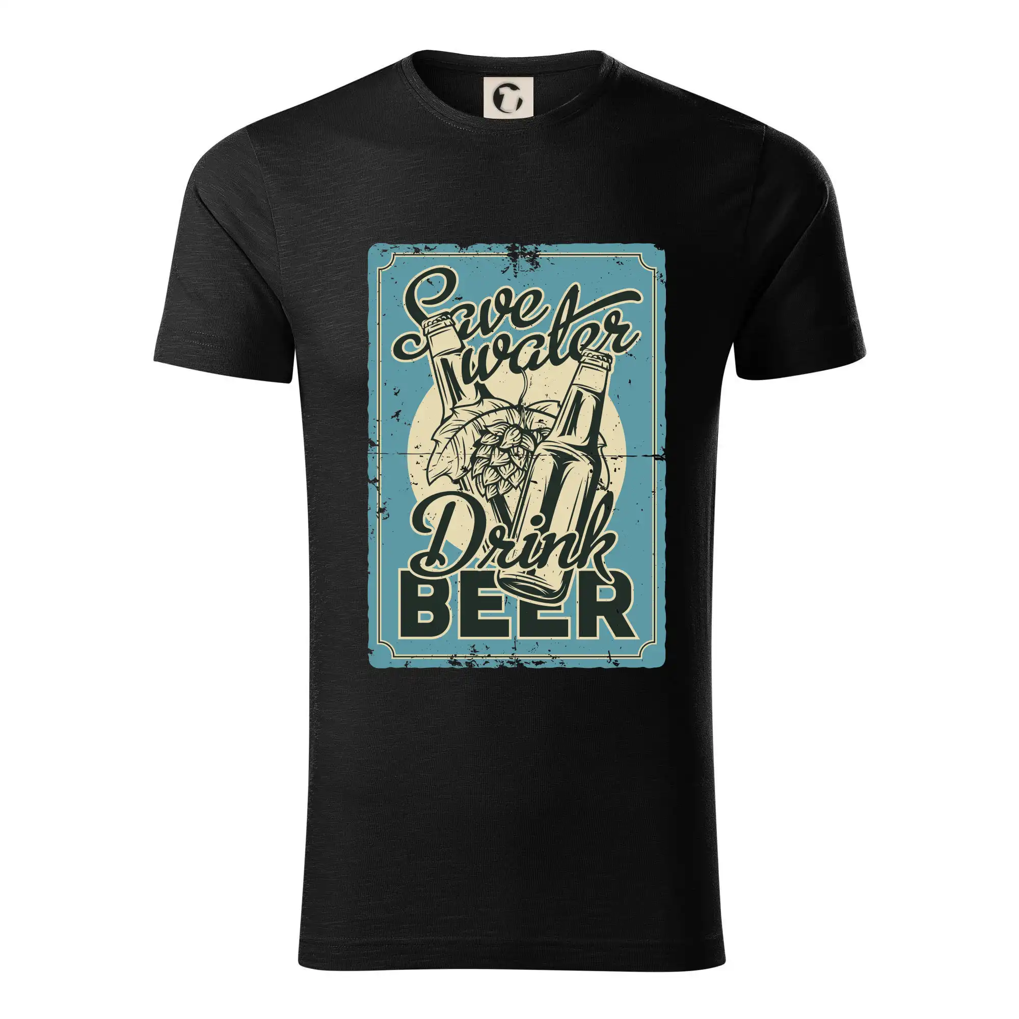 Save water drink beer poster