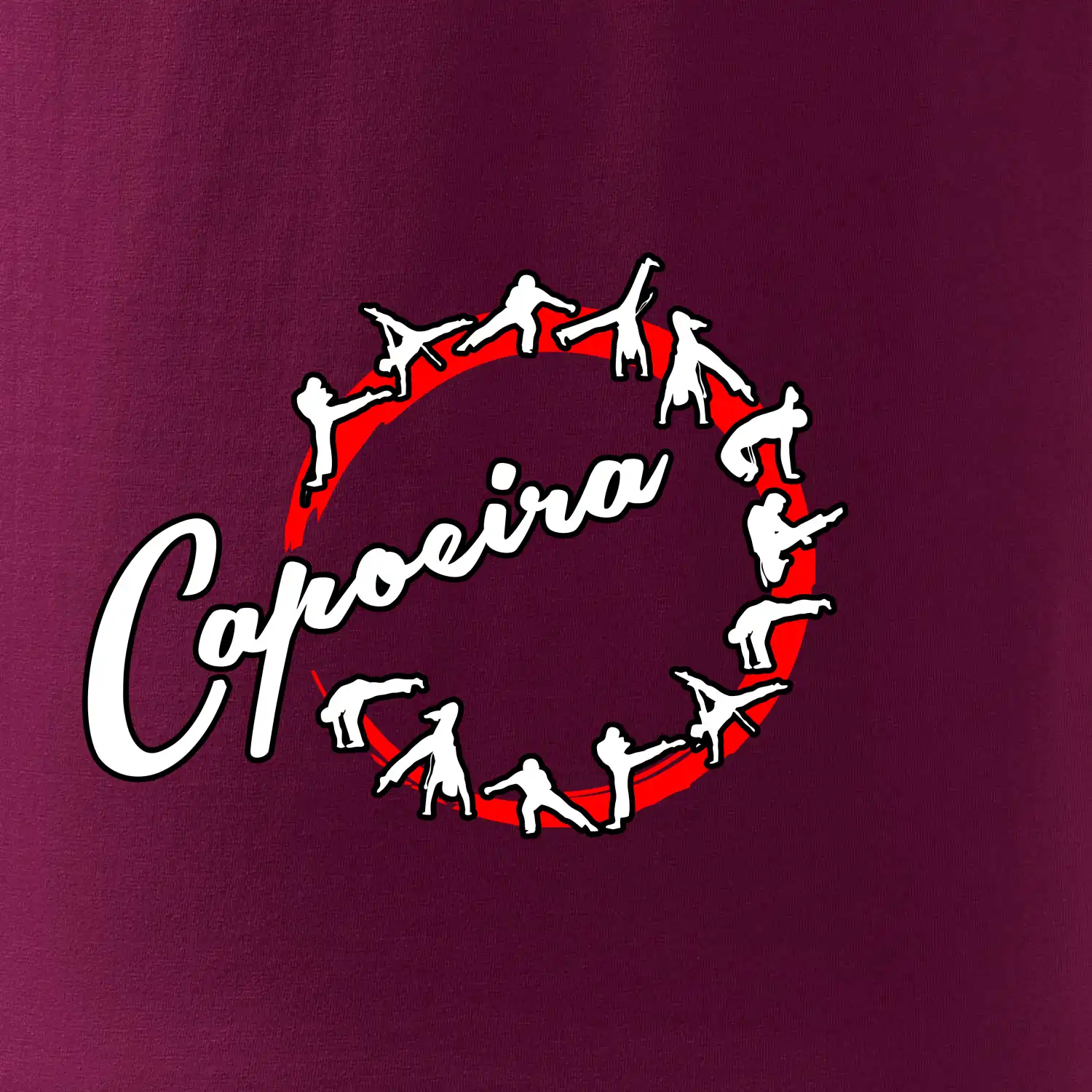 Capoeira cviky v kruhu