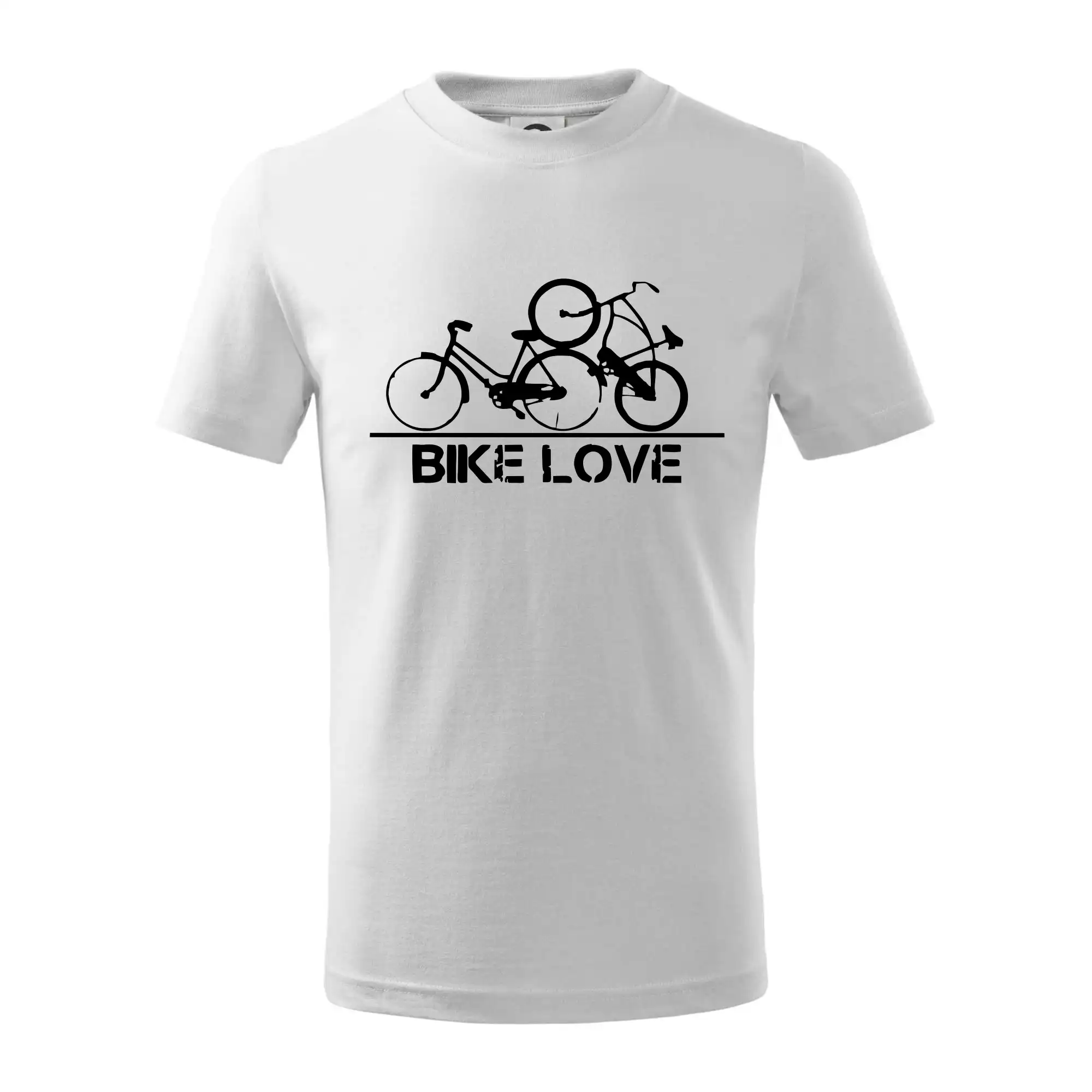 Tričko ako darček pre cyklistu - Bike love - Tričko detské bavlnené