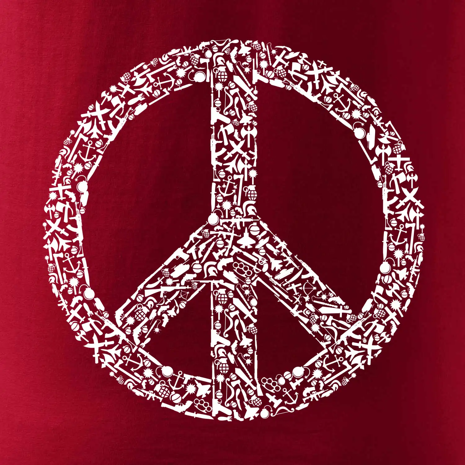 War Peace symbol icons