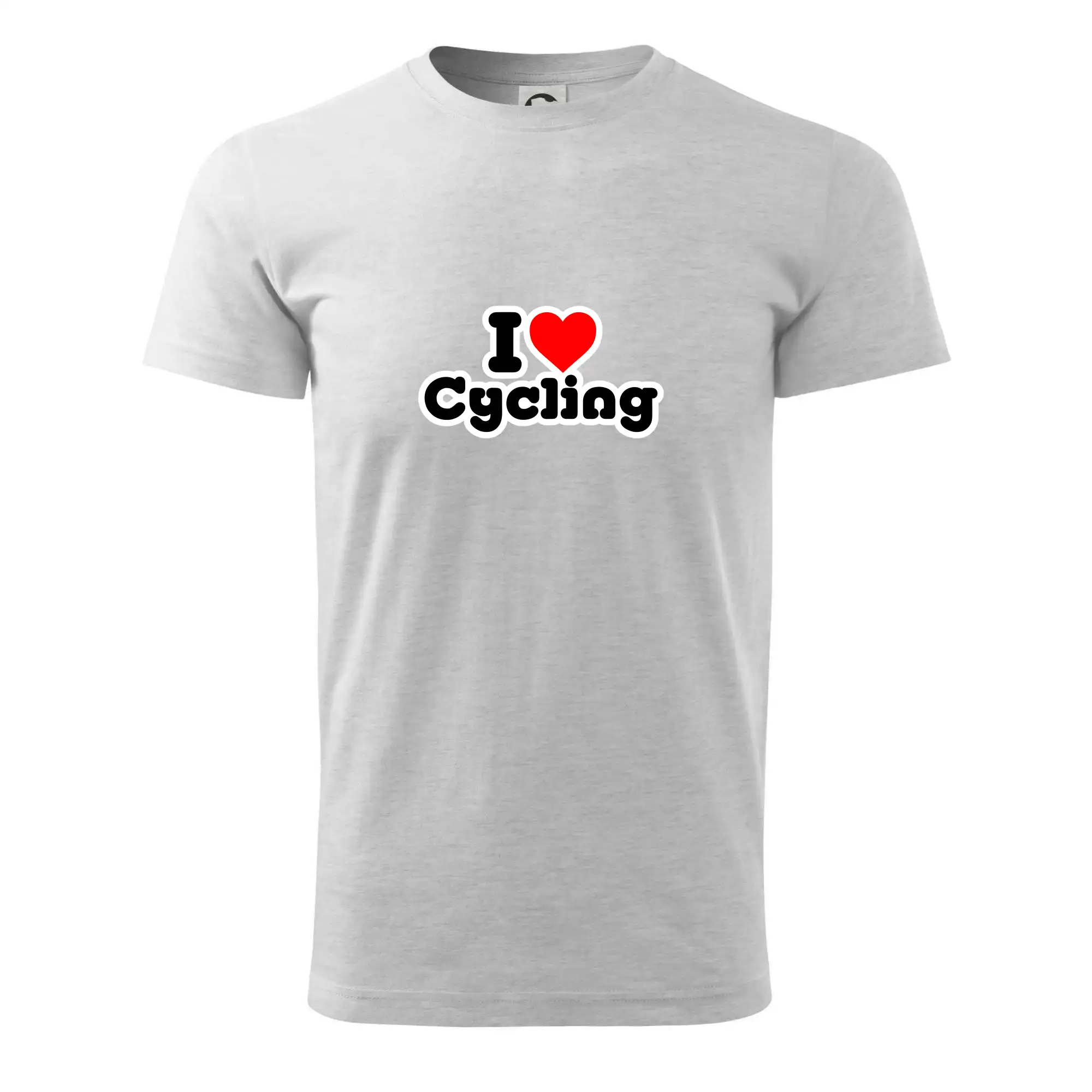 Tričko ako darček pre cyklistu - I love cycling - Pánske tričko nižšej gramáže