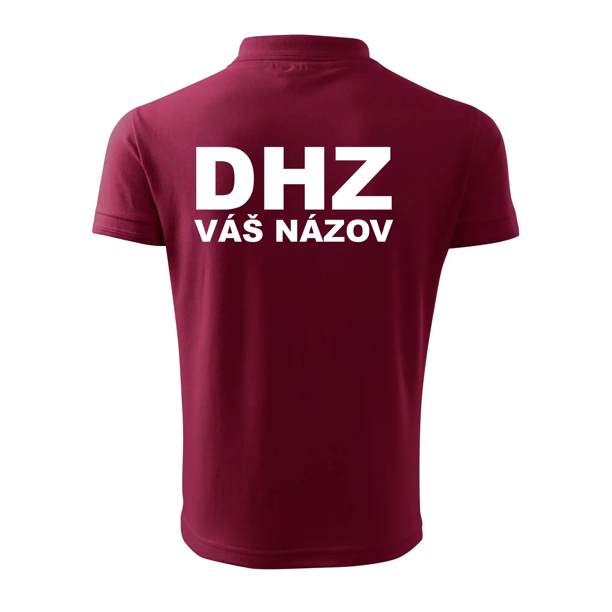 DHZ nápis (názov zboru - vlastný nápis)