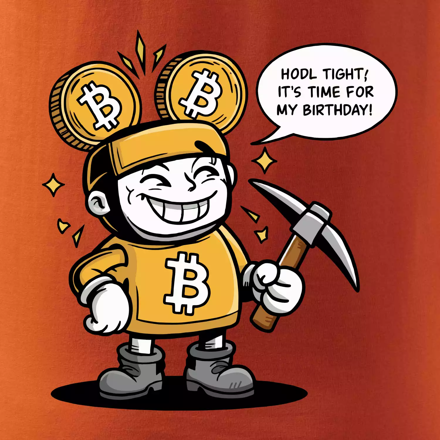 Hodl tight, it's time for my birthday!