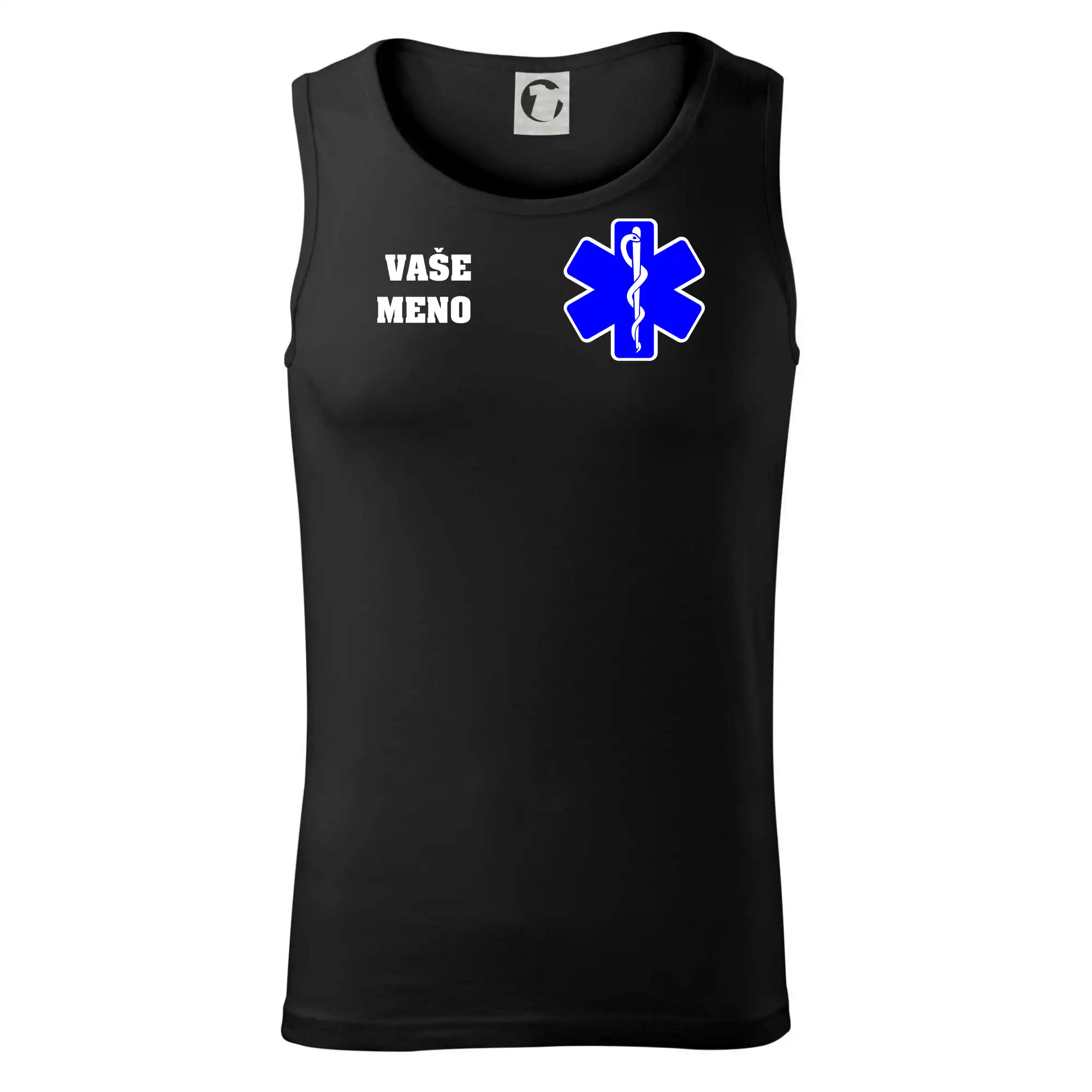 Originálne tričká pre hasičov - Rescue - Vaše meno - Tielko pánske Core