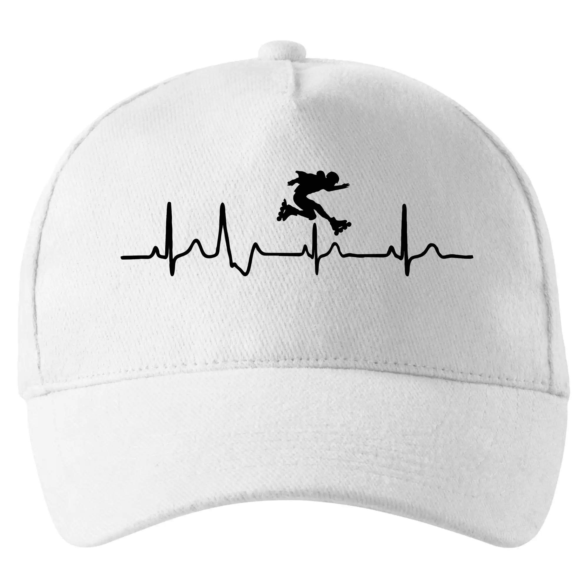 Ostatné športy - EKG inline preskok - Šiltovka so zahnutým šiltom a mosaznou sponou