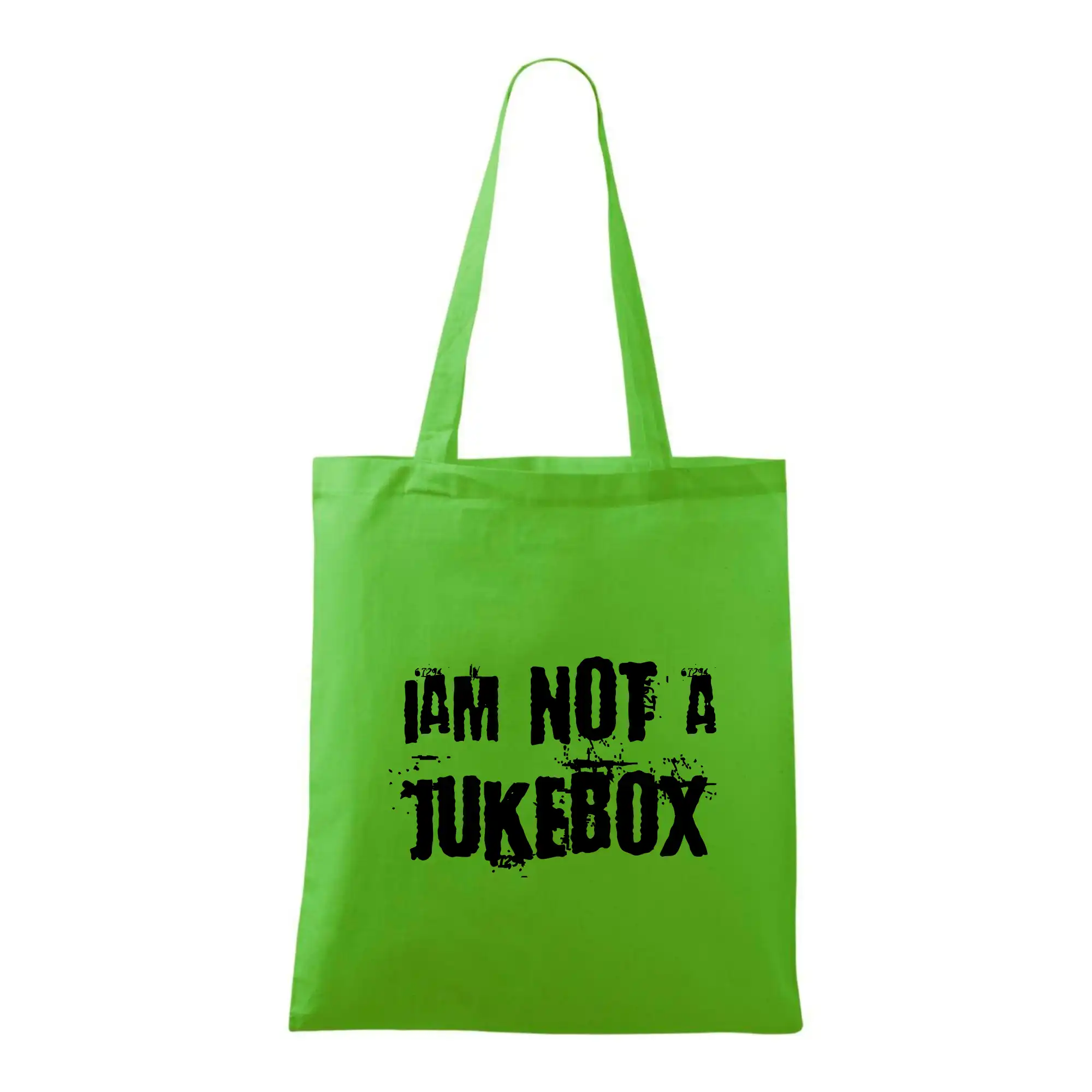 Tričká na párty - Iam not a jukebox - na prsiach - Taška bavlnená