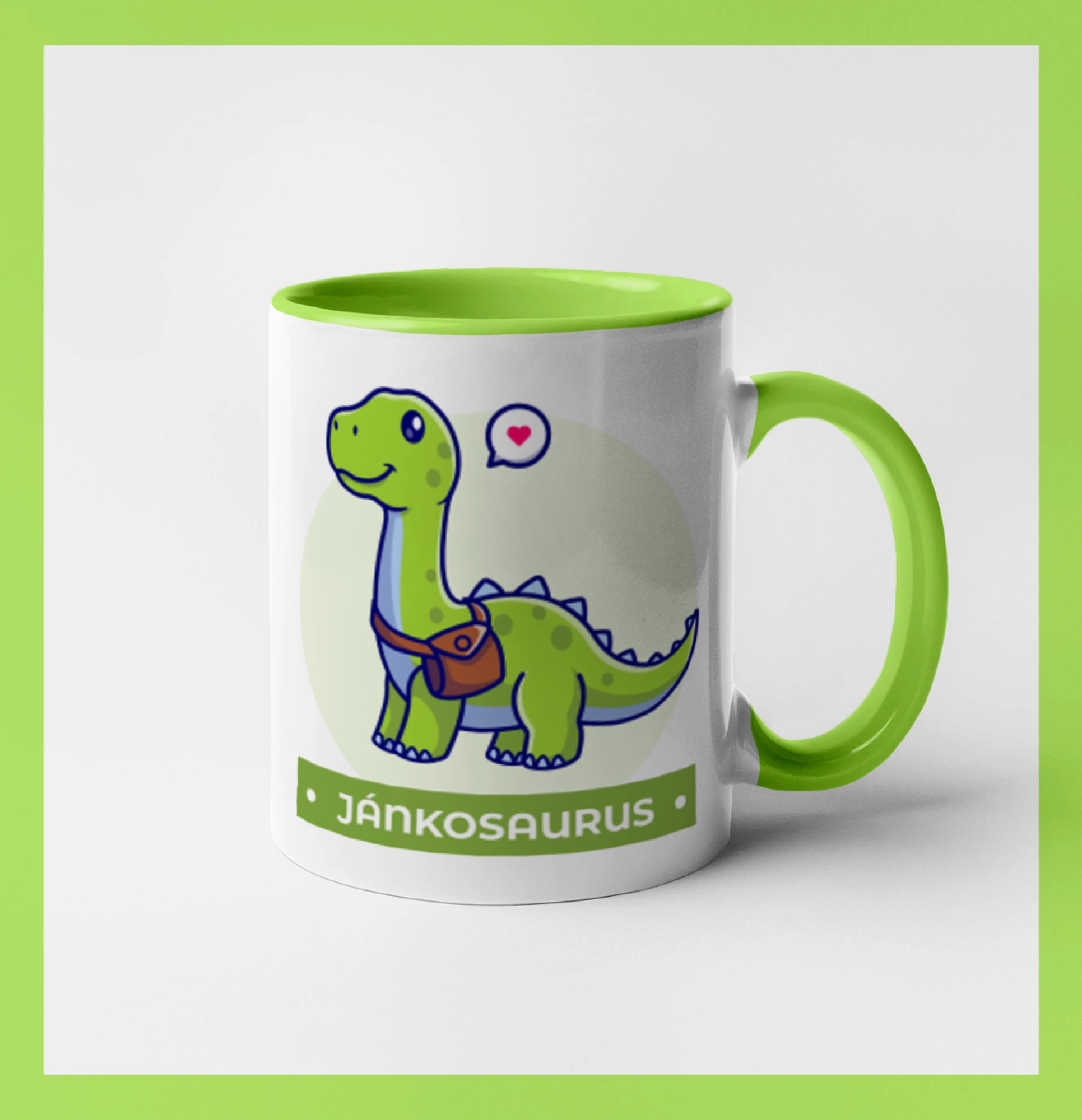 Dinosaurie mená - zelený dinosaurus SK