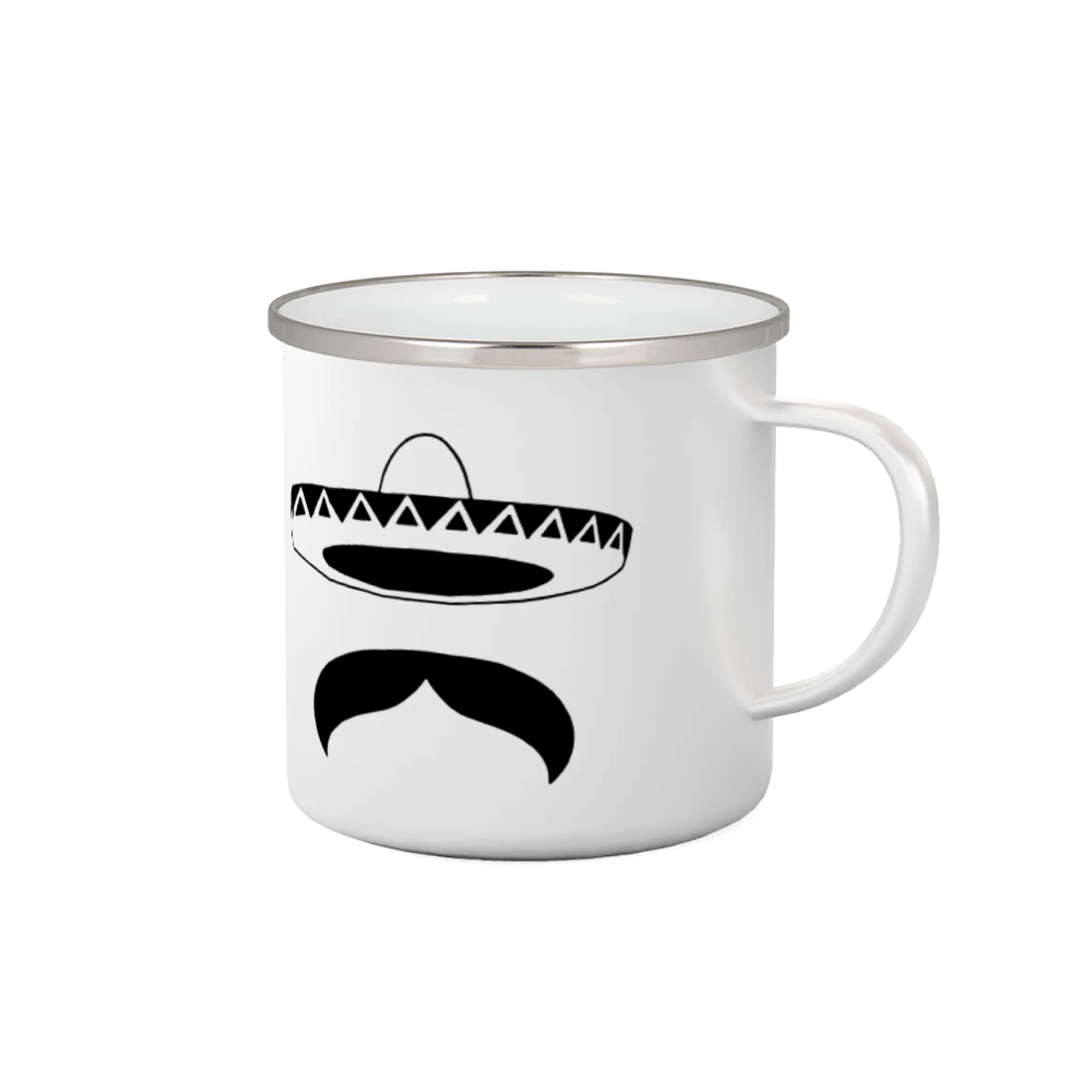 Tričká s fúzikmi - Mexican Mustache - Plecháčik
