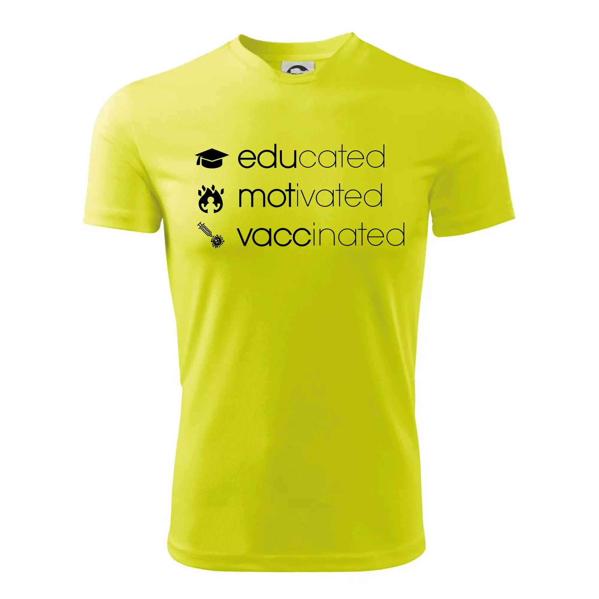 Educated motivated vaccinated