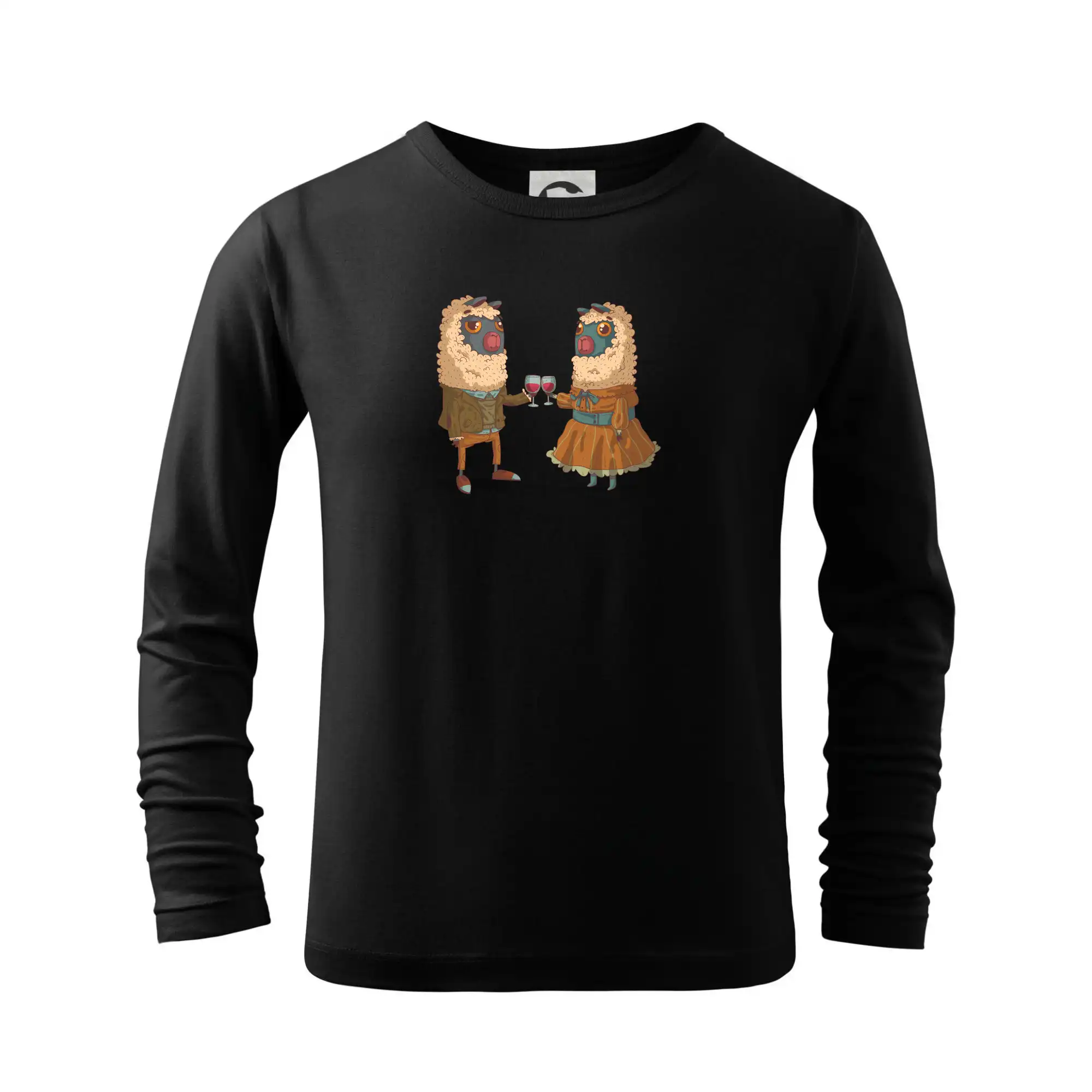 Alpaky s vínem pár