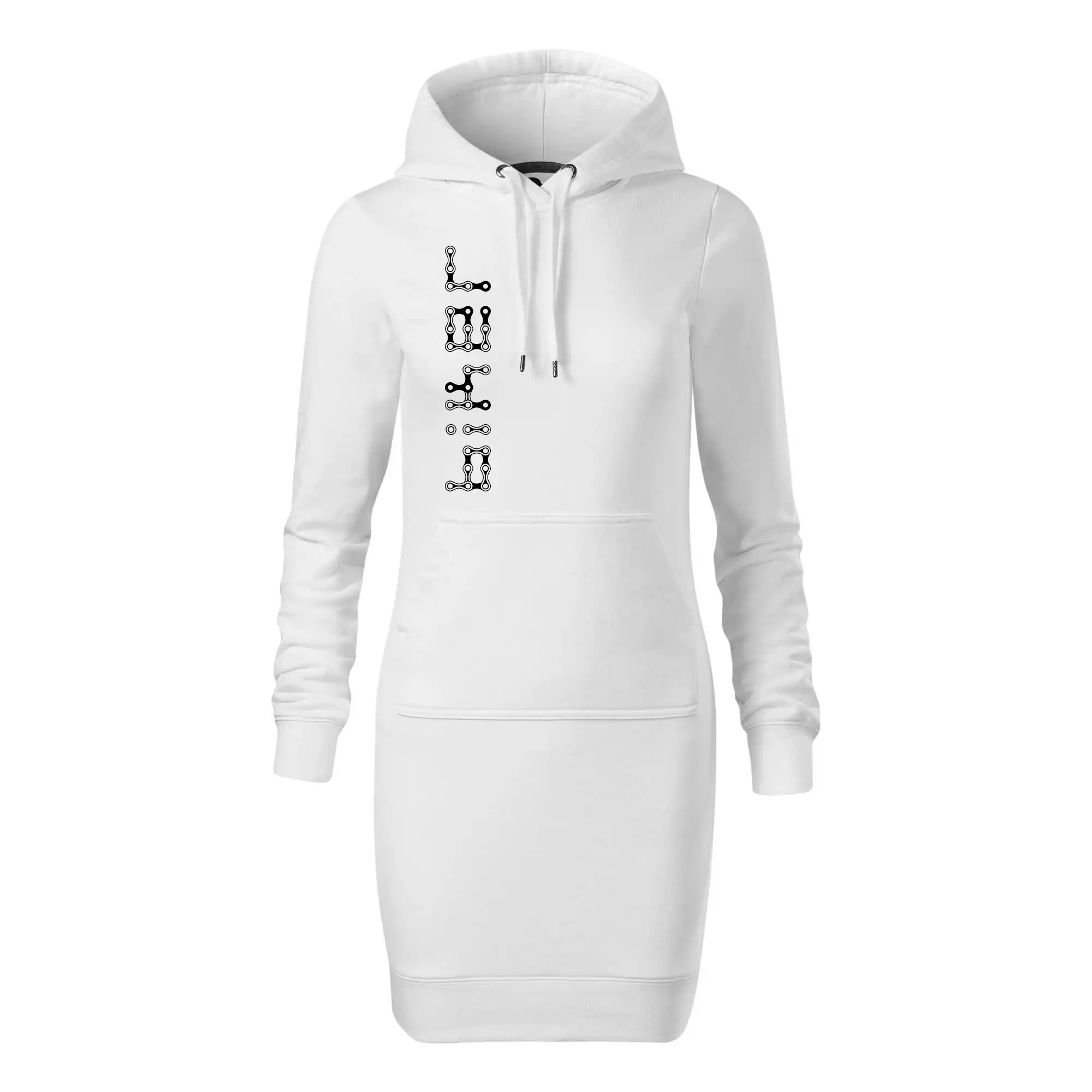 Biker nápis na výšku řetěz