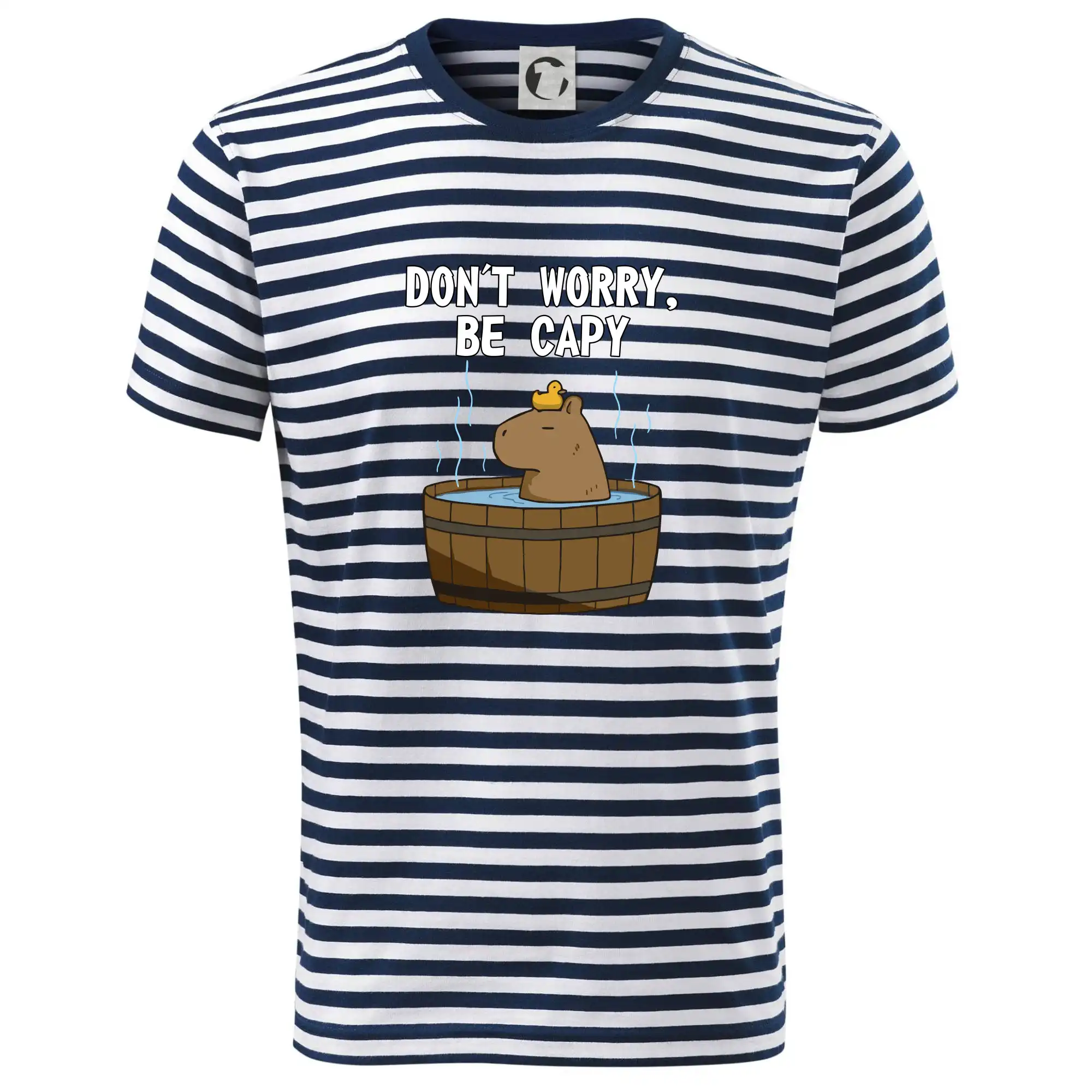Tričká so zvieratami - Don't worry be capy - Tričko na vodu