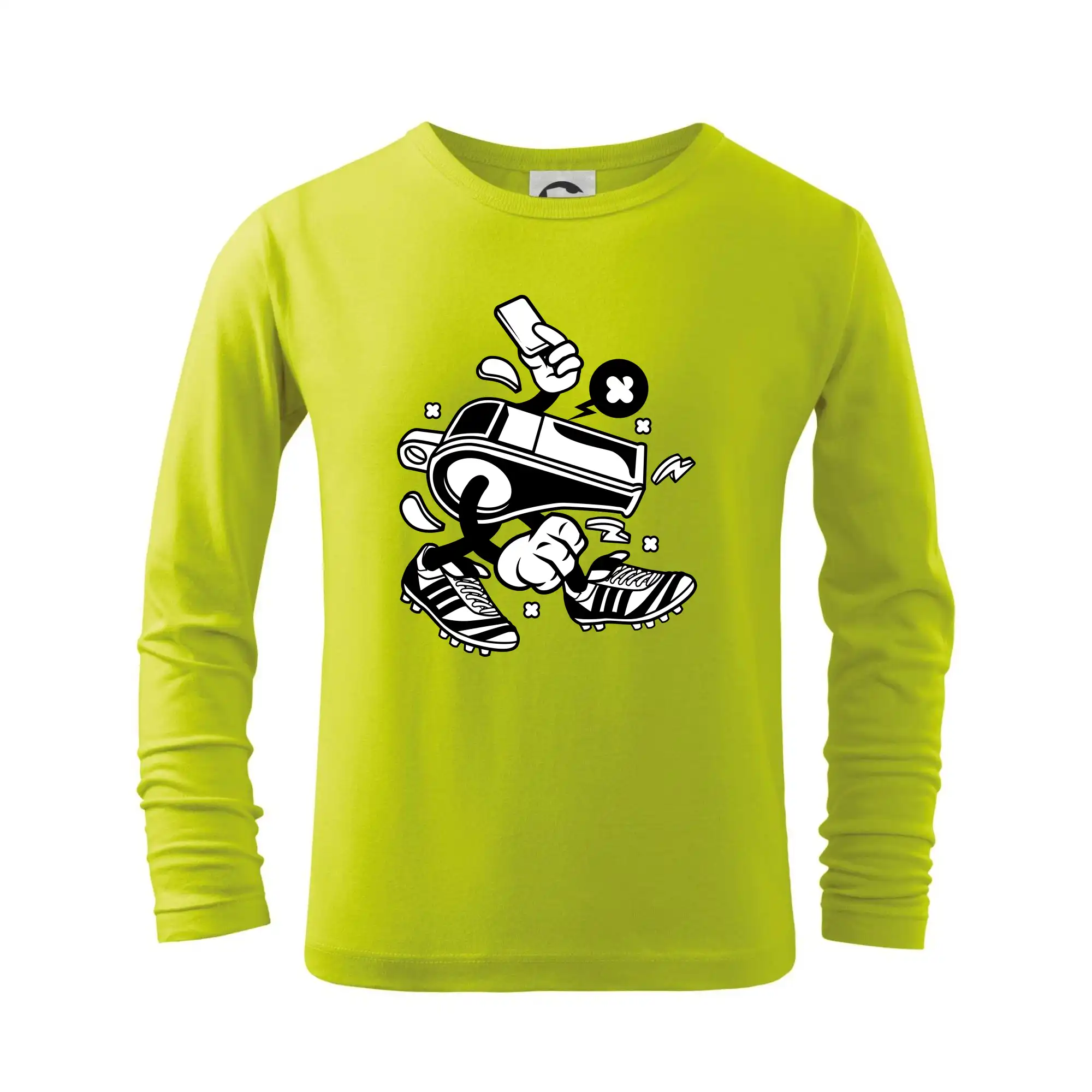 Tričká pre futbalistov - Rozhodcovská píšťalka - Tričko detské Long Sleeve