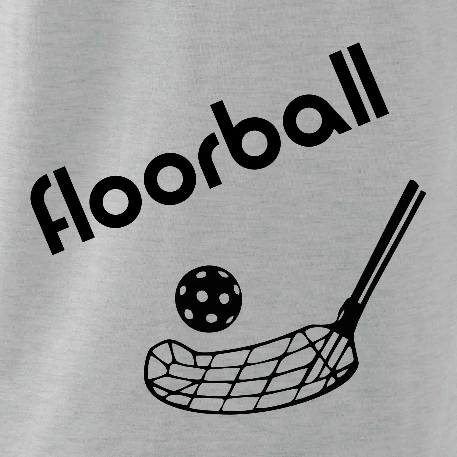 Floorball nápis šikmo