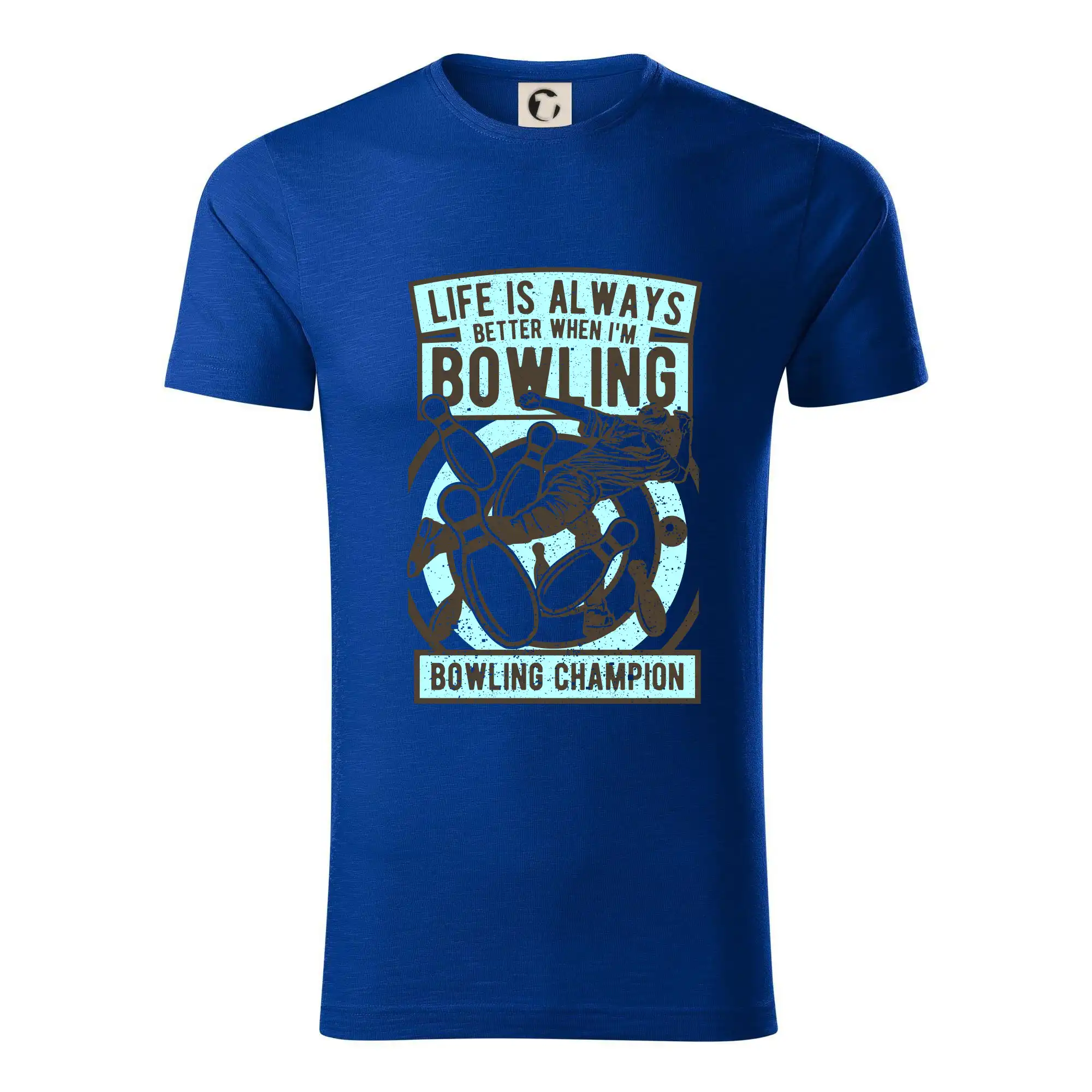 Tričká Bowling - Bowling Champion - Tričko z organickej bavlny