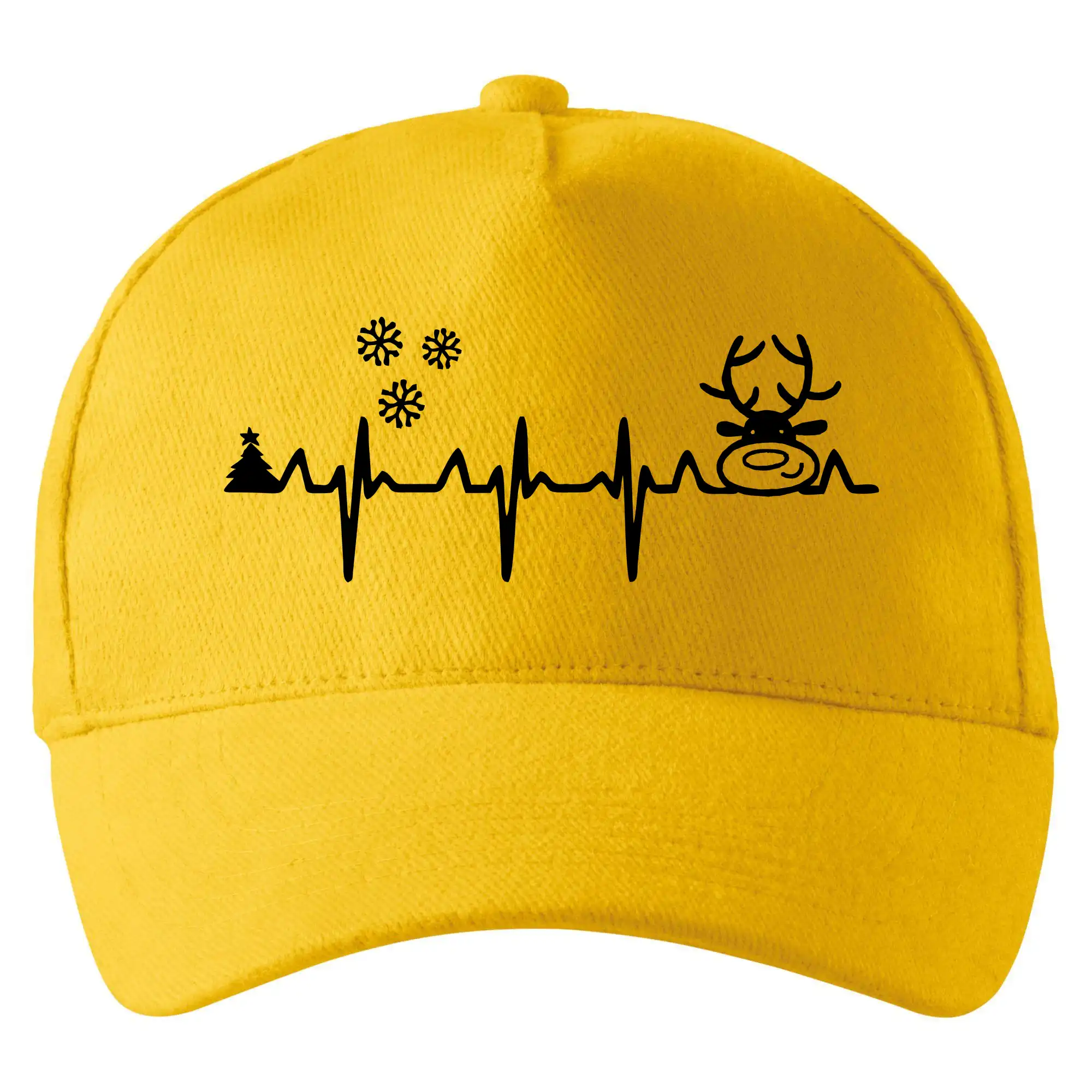 EKG Vánoce Vločky a sob