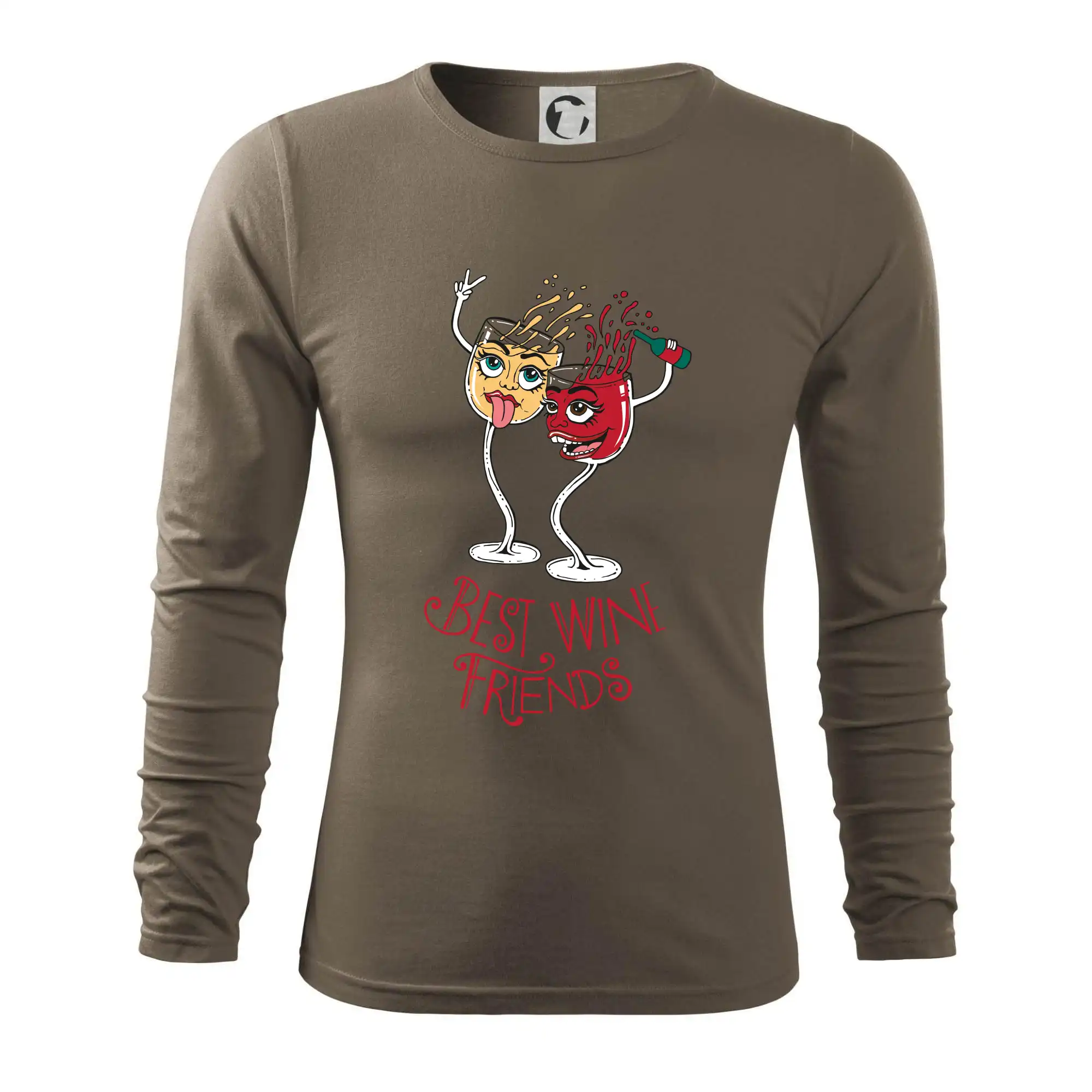Best wine friends dancing (Pecka design)