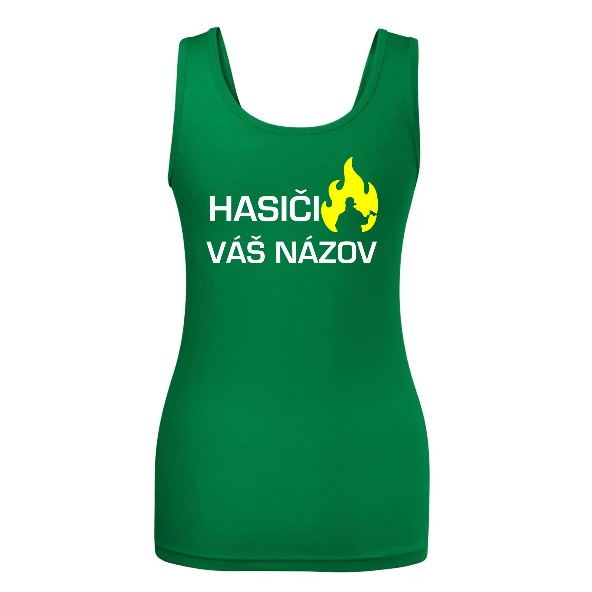 Hasiči - Váš názov - FLUO + Reflexná potlač