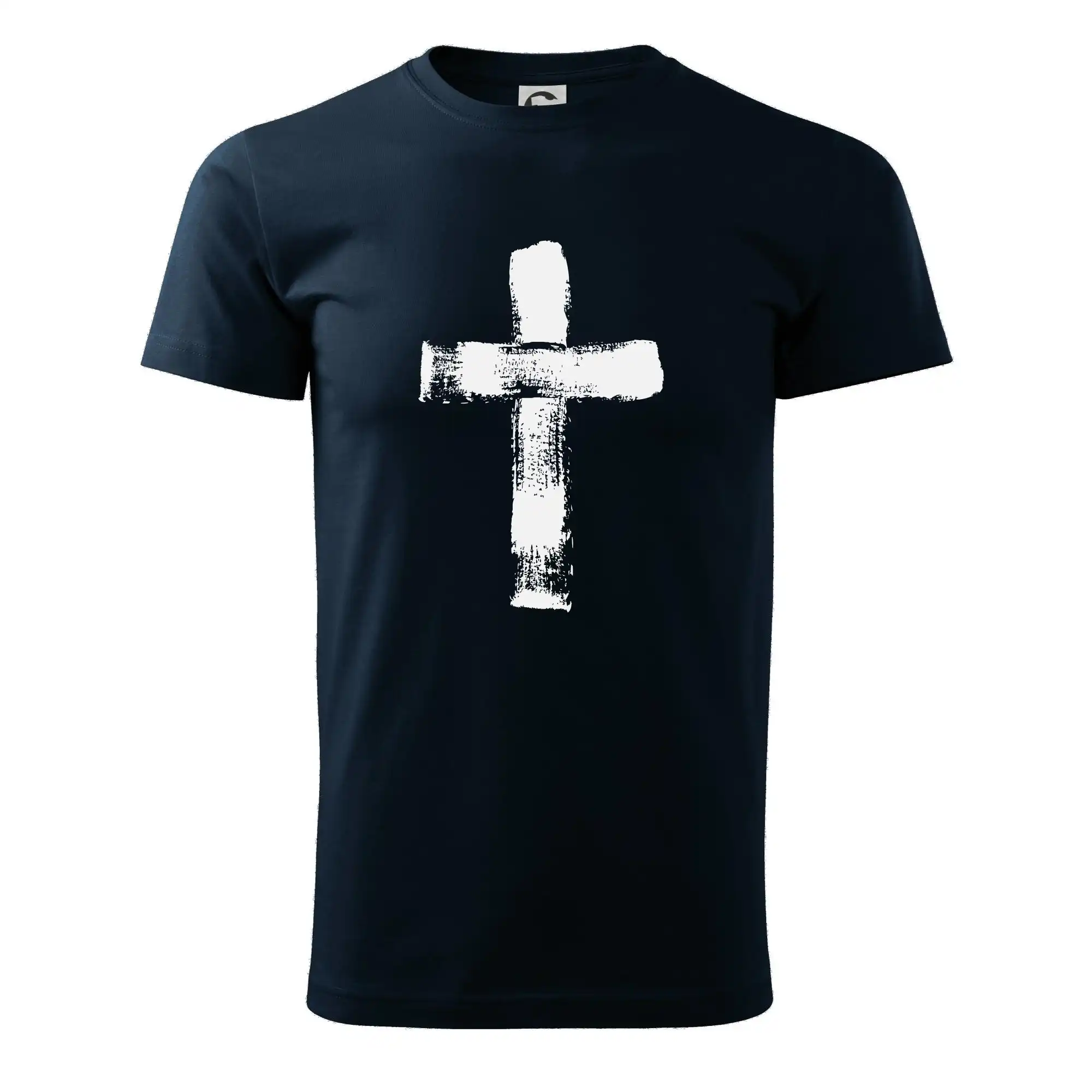 Jesus kríž štetcom - Klasické pánske tričko vyššej gramáže