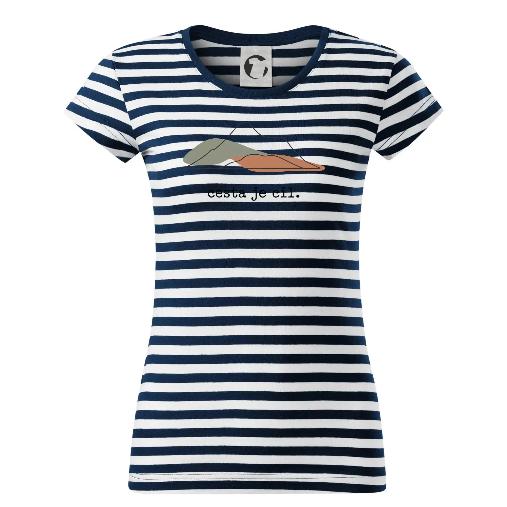 Cesta je cíl - kresba - Tričko na vodu