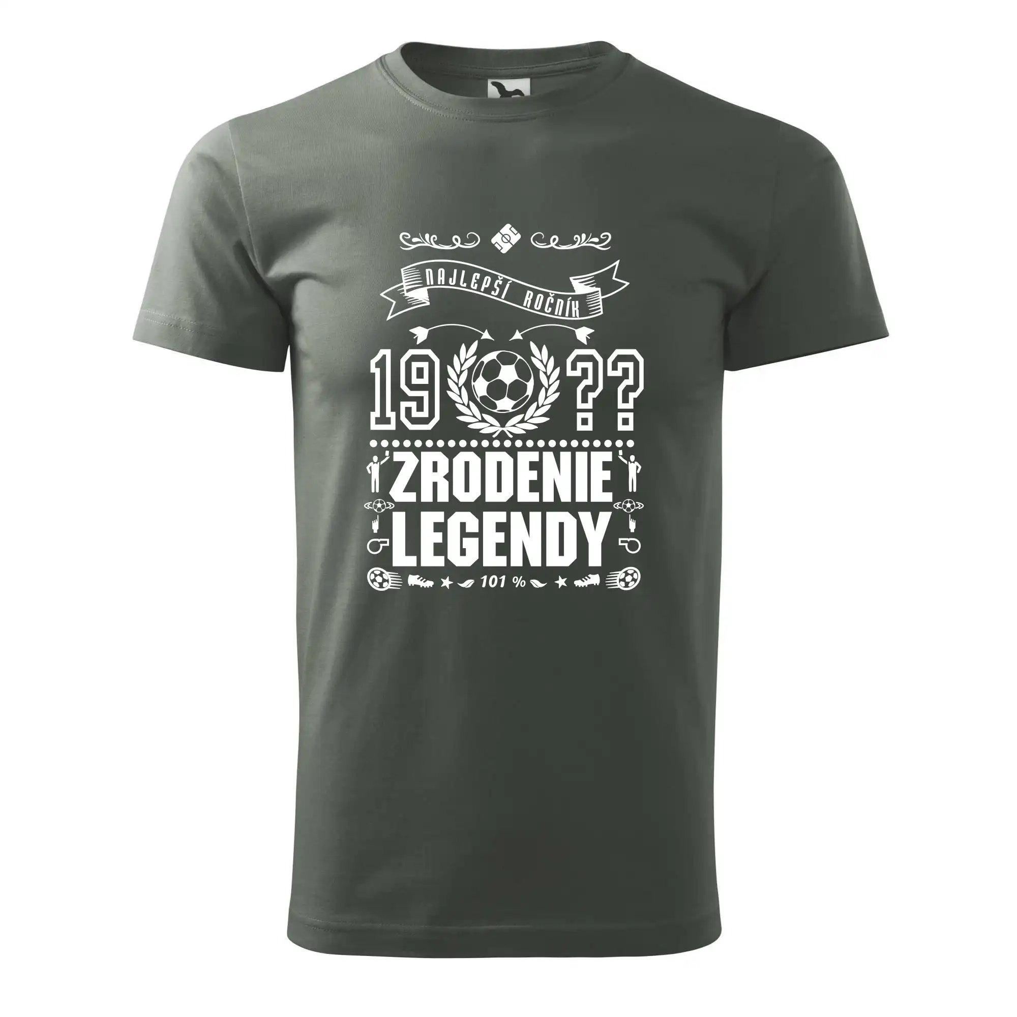Tričká pre futbalistov - Zrodenie Legendy - pre futbalistov - Pánske tričko nižšej gramáže