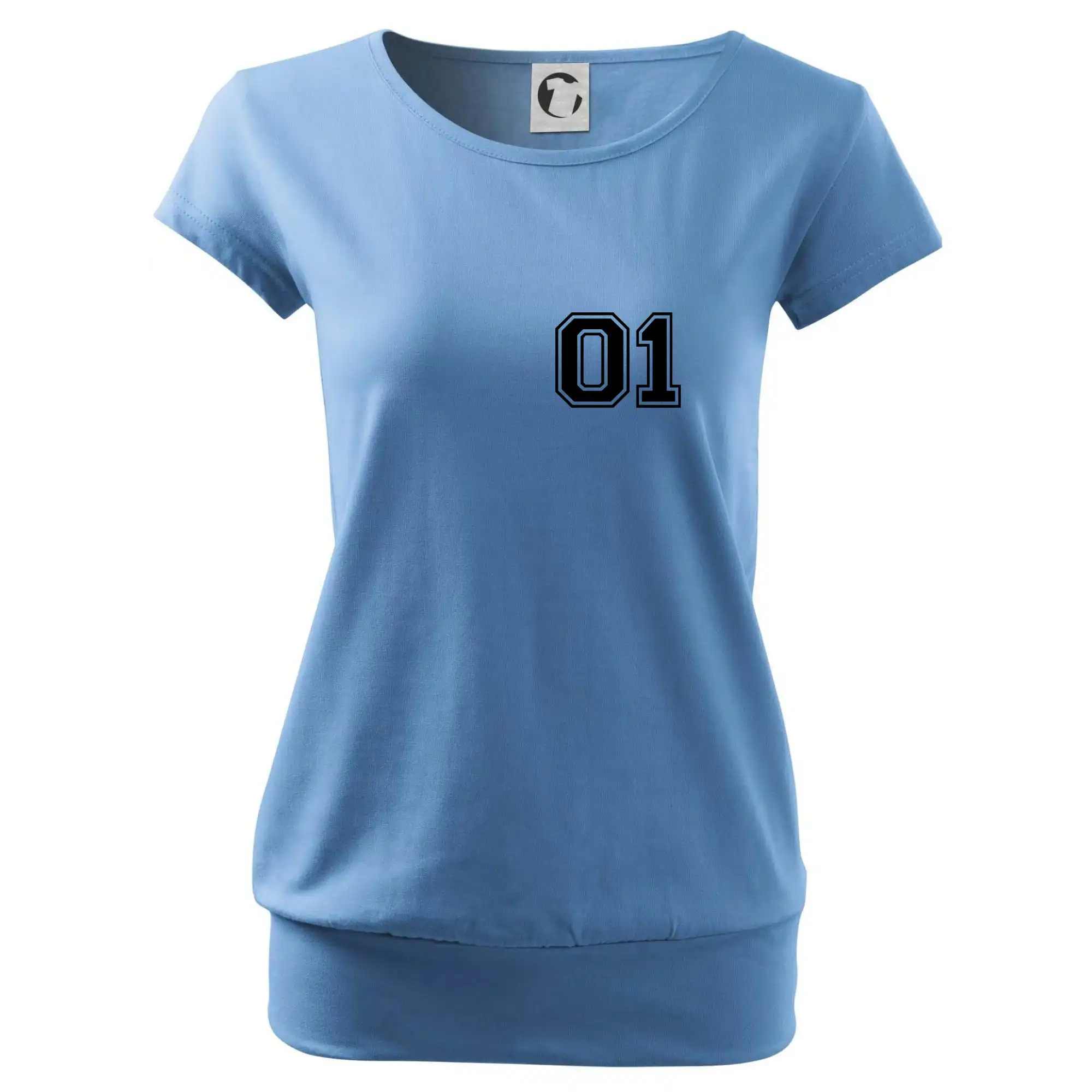 Tričká pre zamilovaných - King - Queen - 01 dres (čiernobiela) - Voľné tričko city