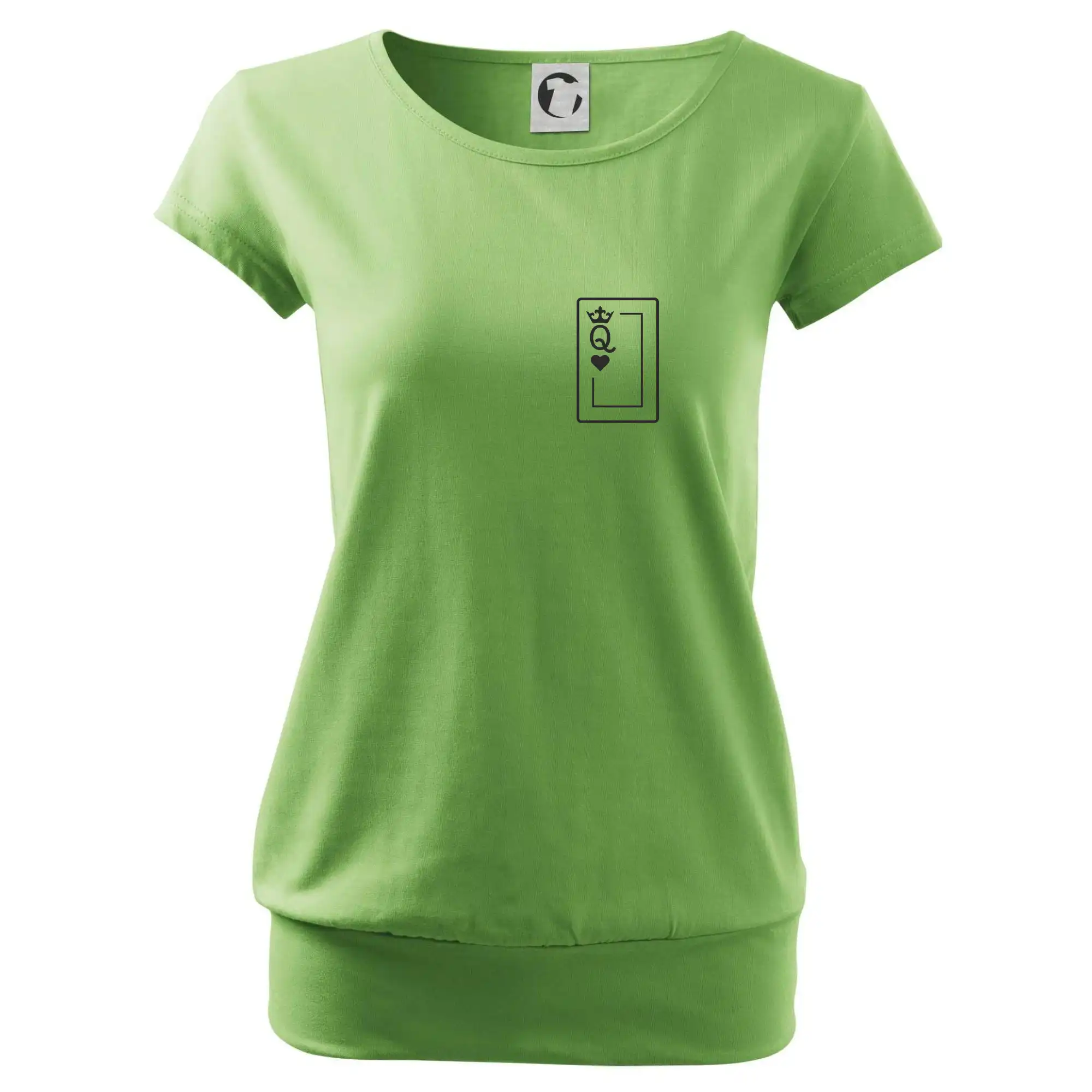 Tričká pre zamilovaných - Queen of hearts - Voľné tričko city