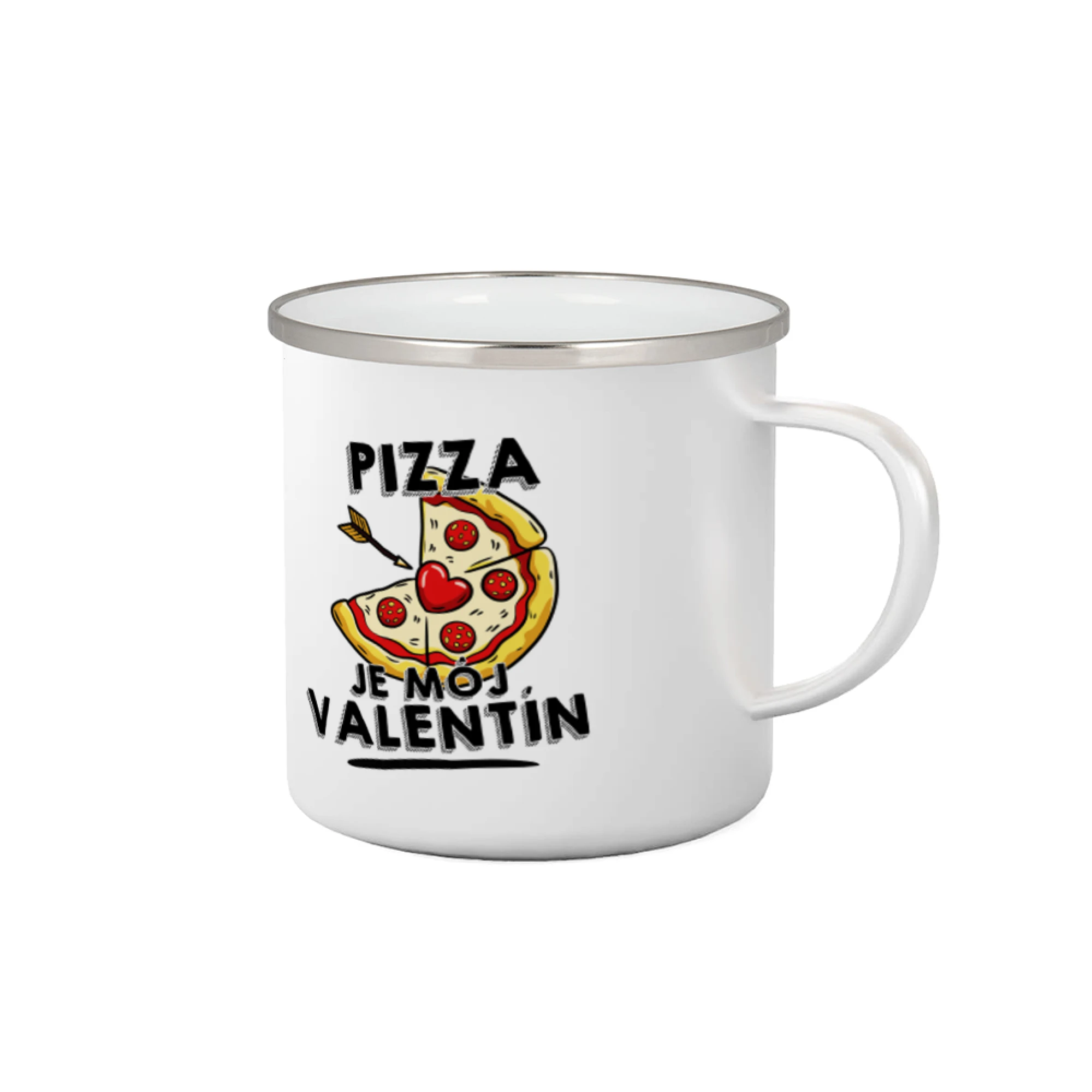 Tričká pre zamilovaných - Pizza je môj Valentín - Plecháčik