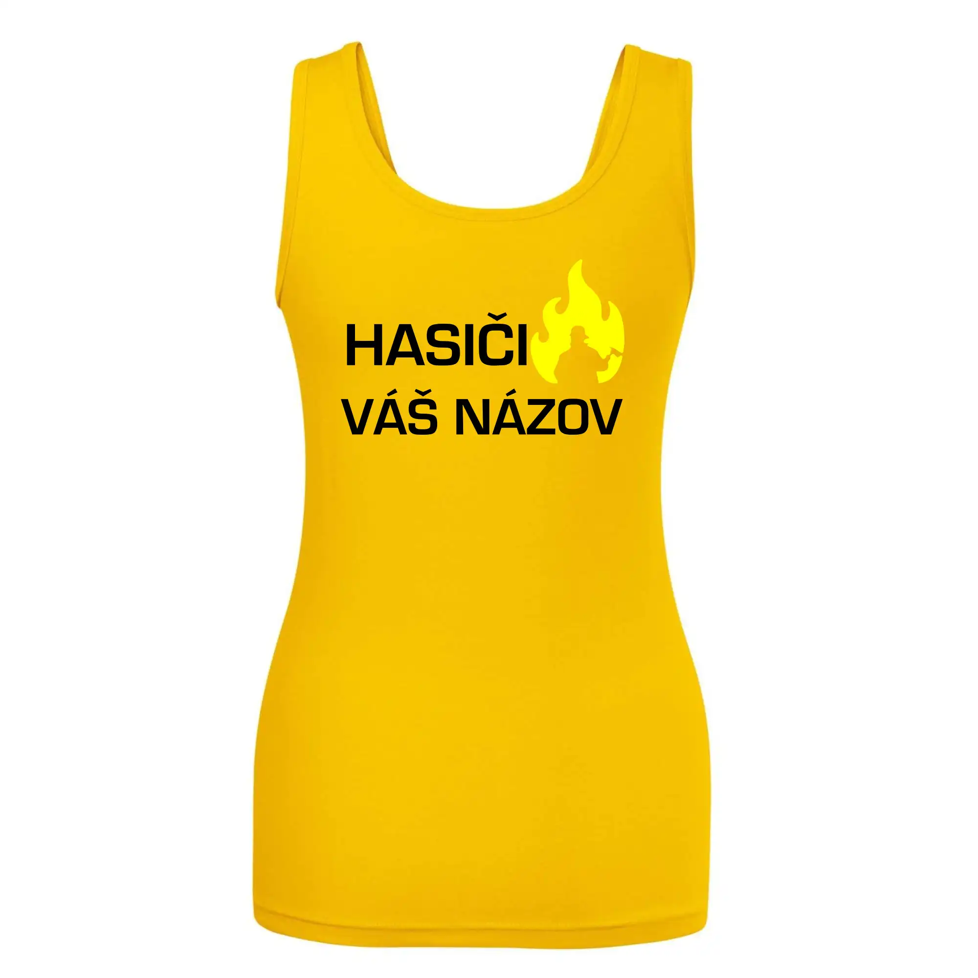 Hasiči - Váš názov - FLUO + Reflexná potlač