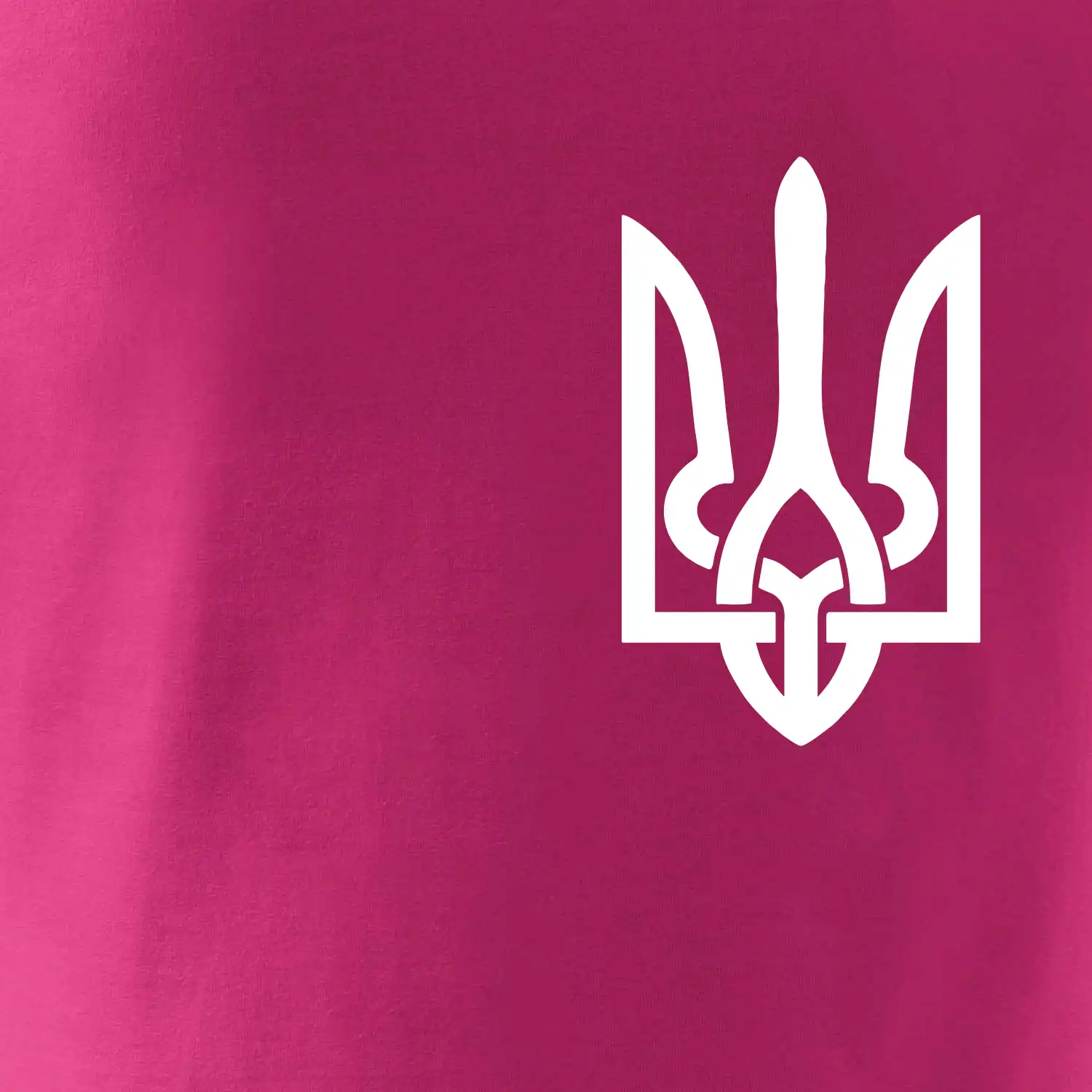 Ukrajina trojzubec prso