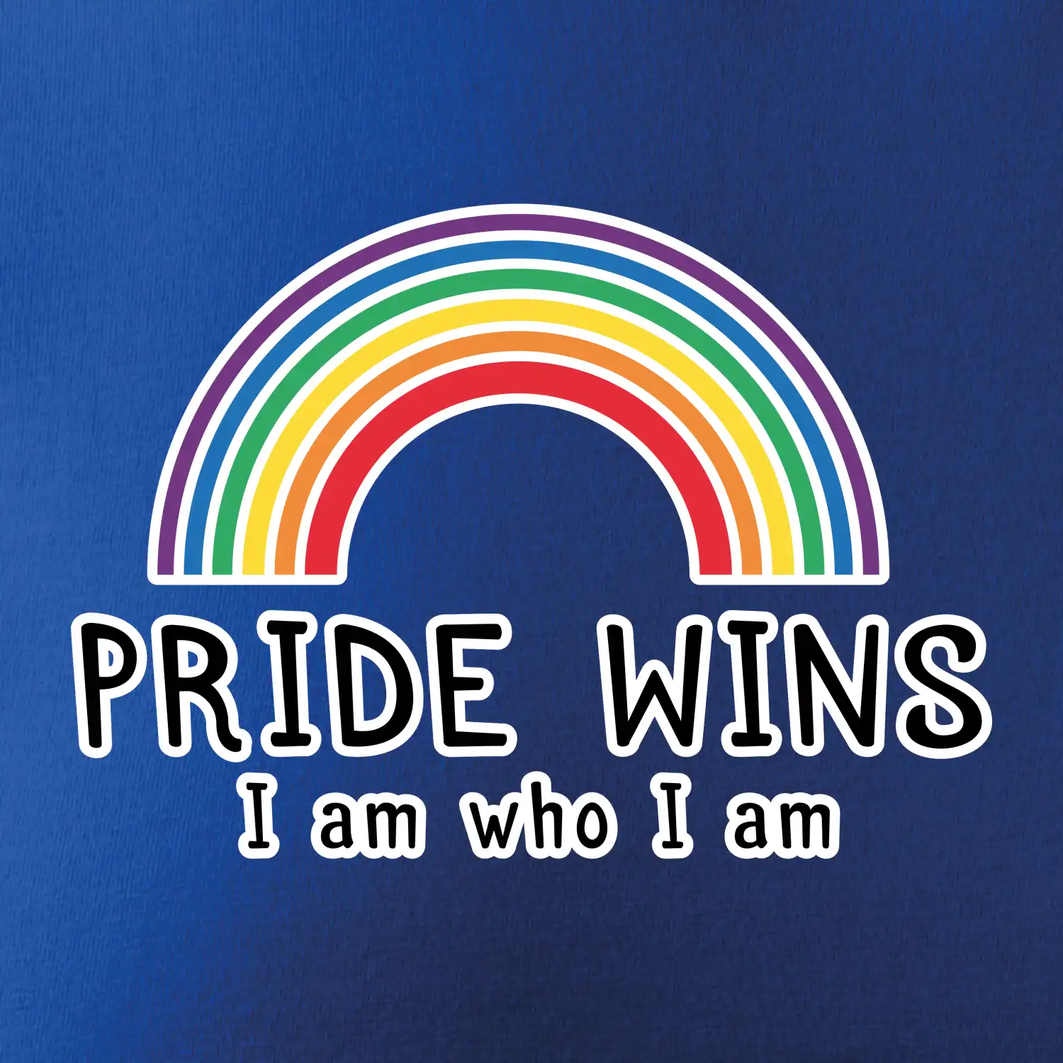 Pride wins i am who i am