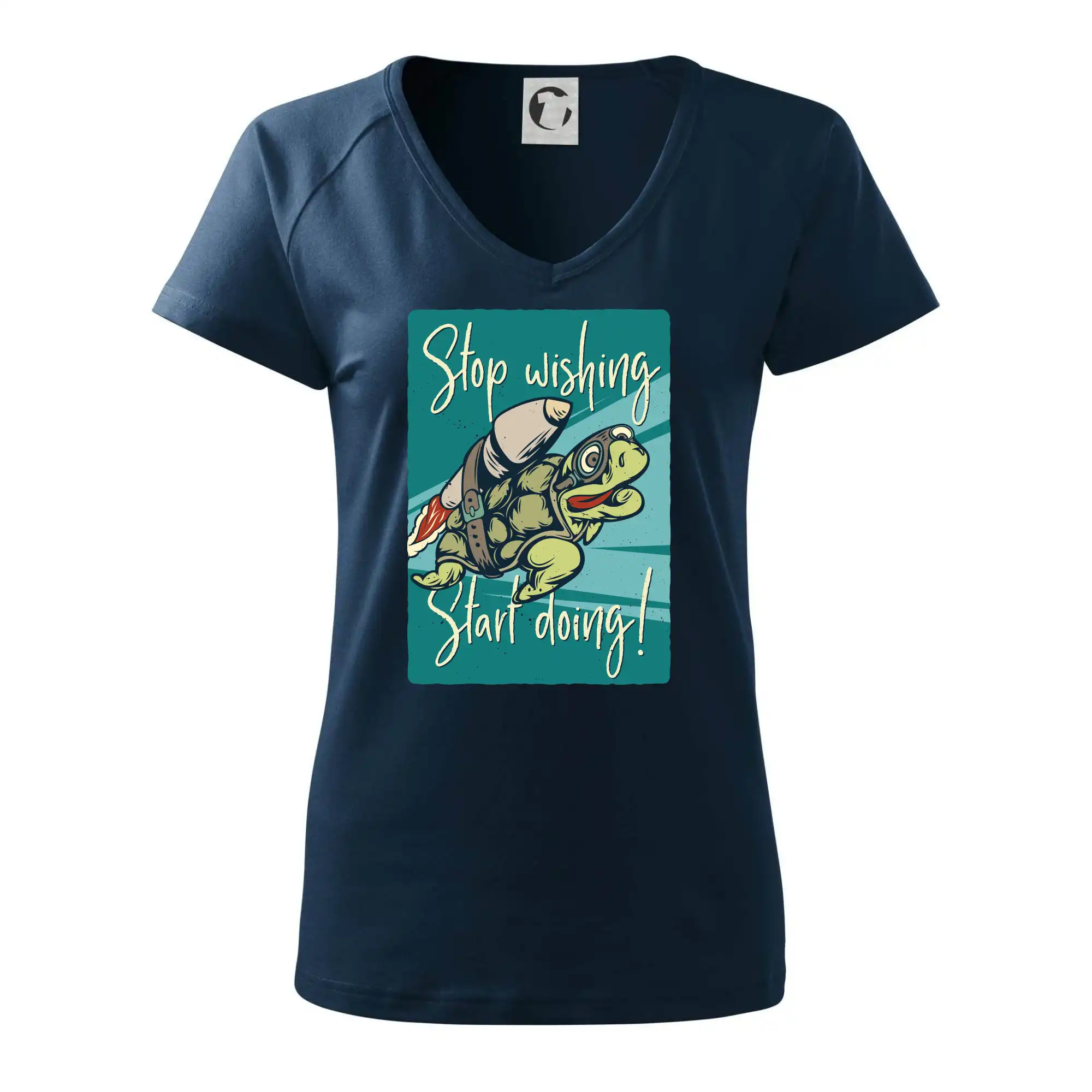 Stop wishing start doing želva