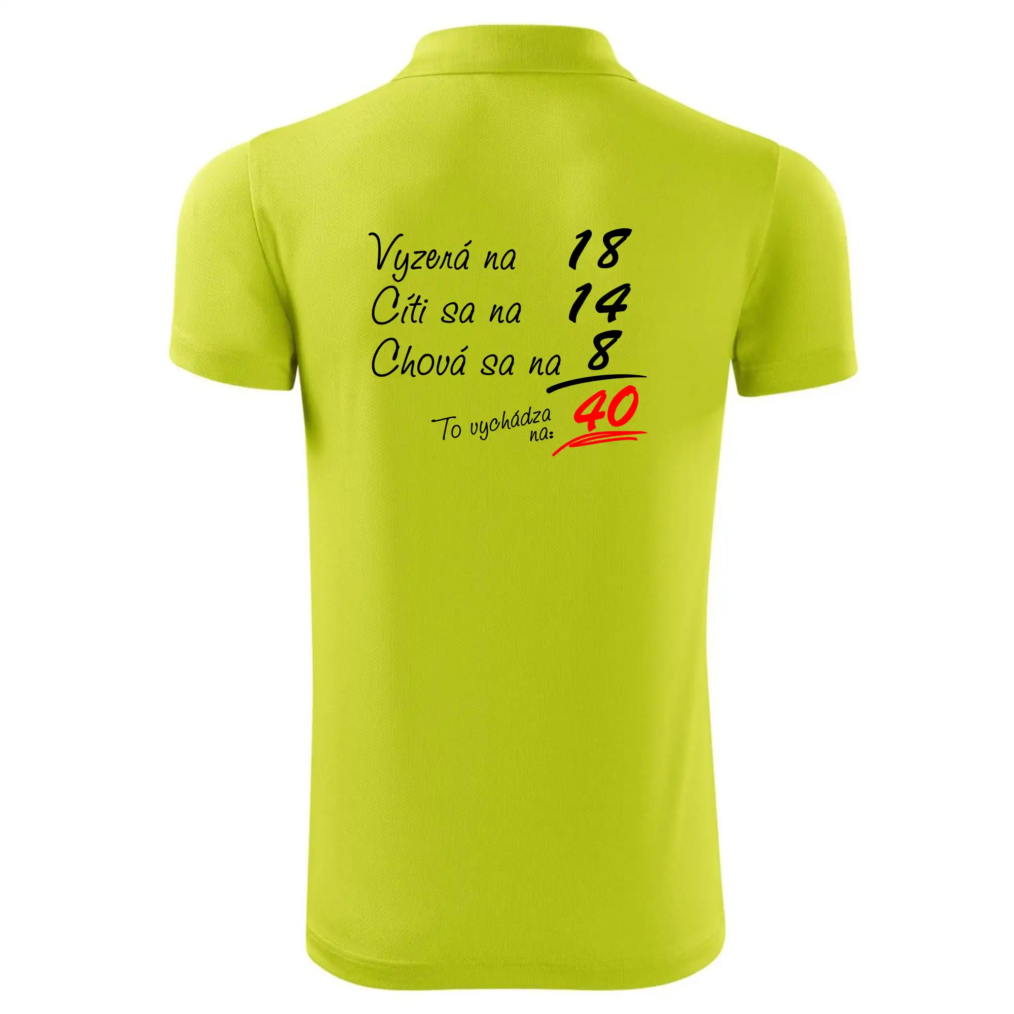 Vyzerá, cíti sa, chová sa - 40 rokov